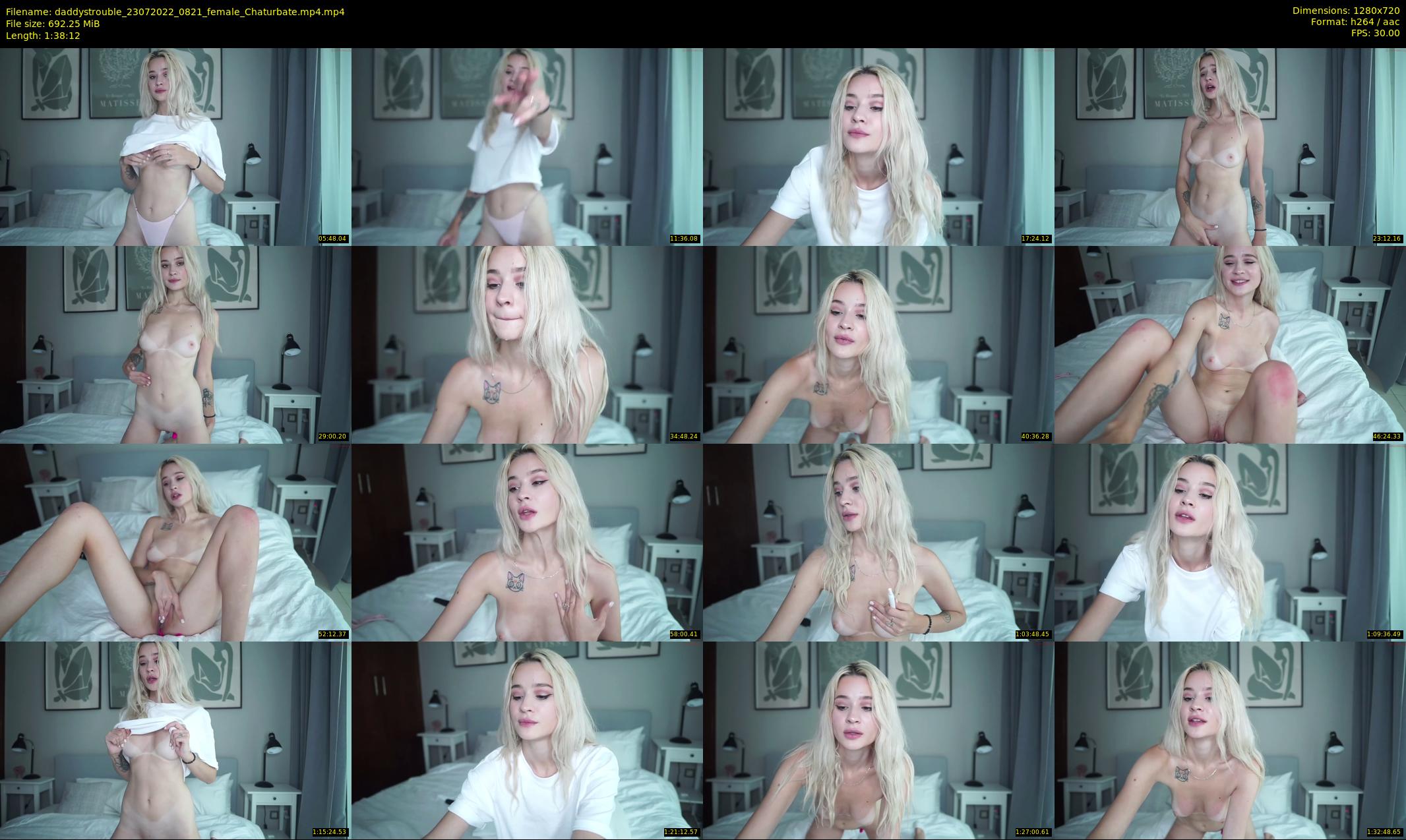 daddystrouble — 99 minute Chaturbate female cam show recording, 720p, Jul 23, 2022