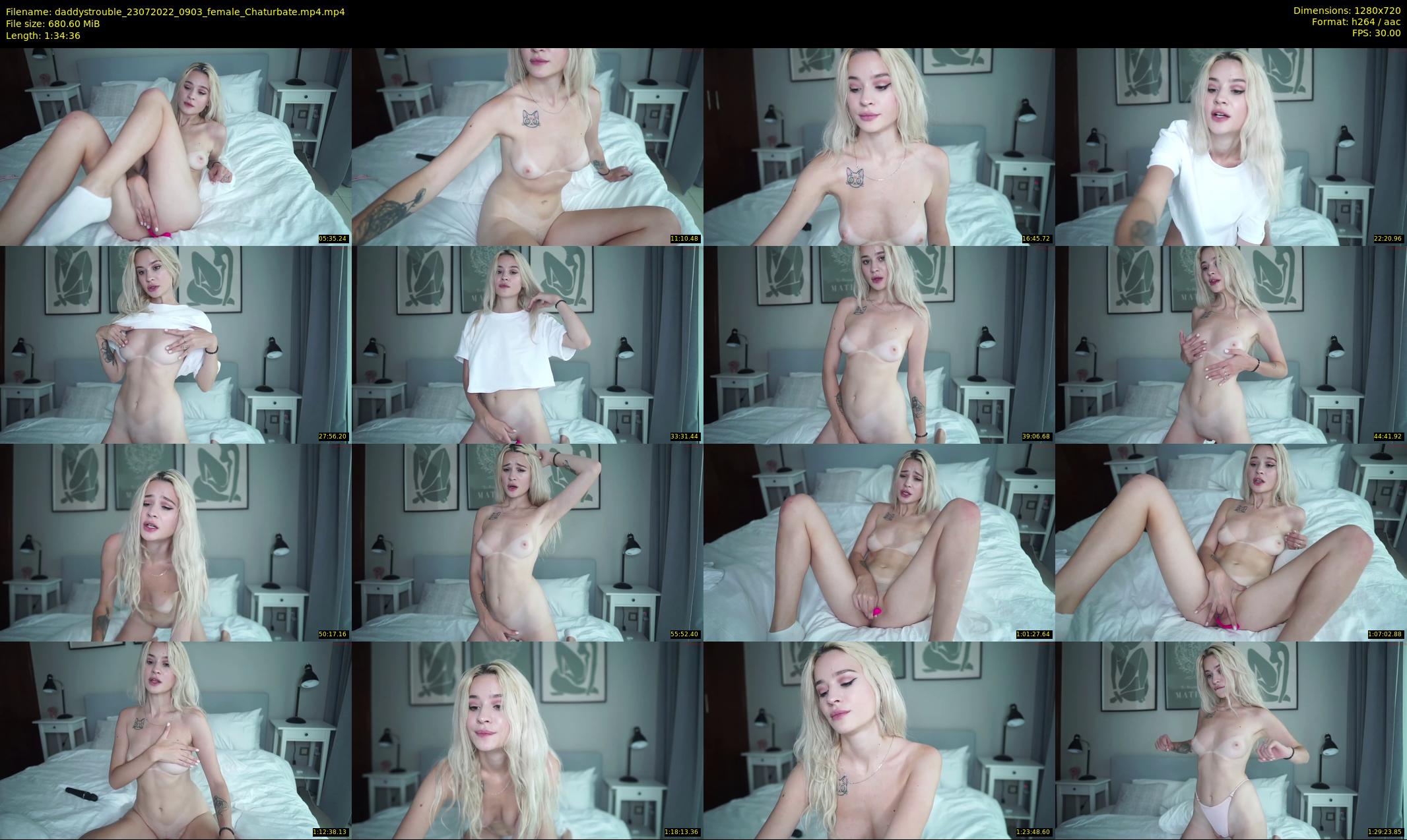 daddystrouble — 95 minute Chaturbate female cam show recording, 720p, Jul 23, 2022