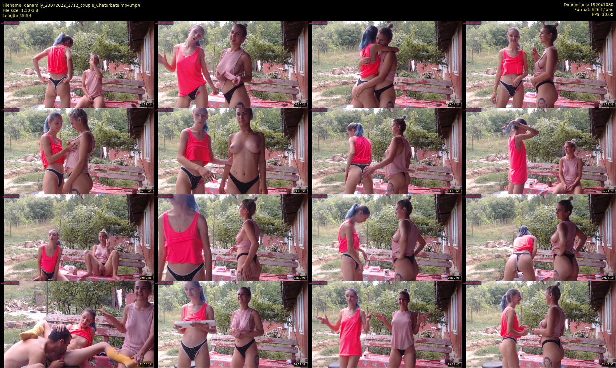 danamily — 56 minute Chaturbate female cam show recording, 1080p, Jul 23, 2022