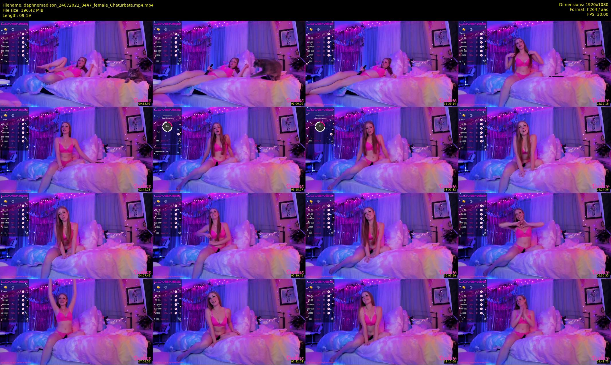 daphnemadison — 10 minute Chaturbate couple cam show recording, 1080p, Jul 24, 2022