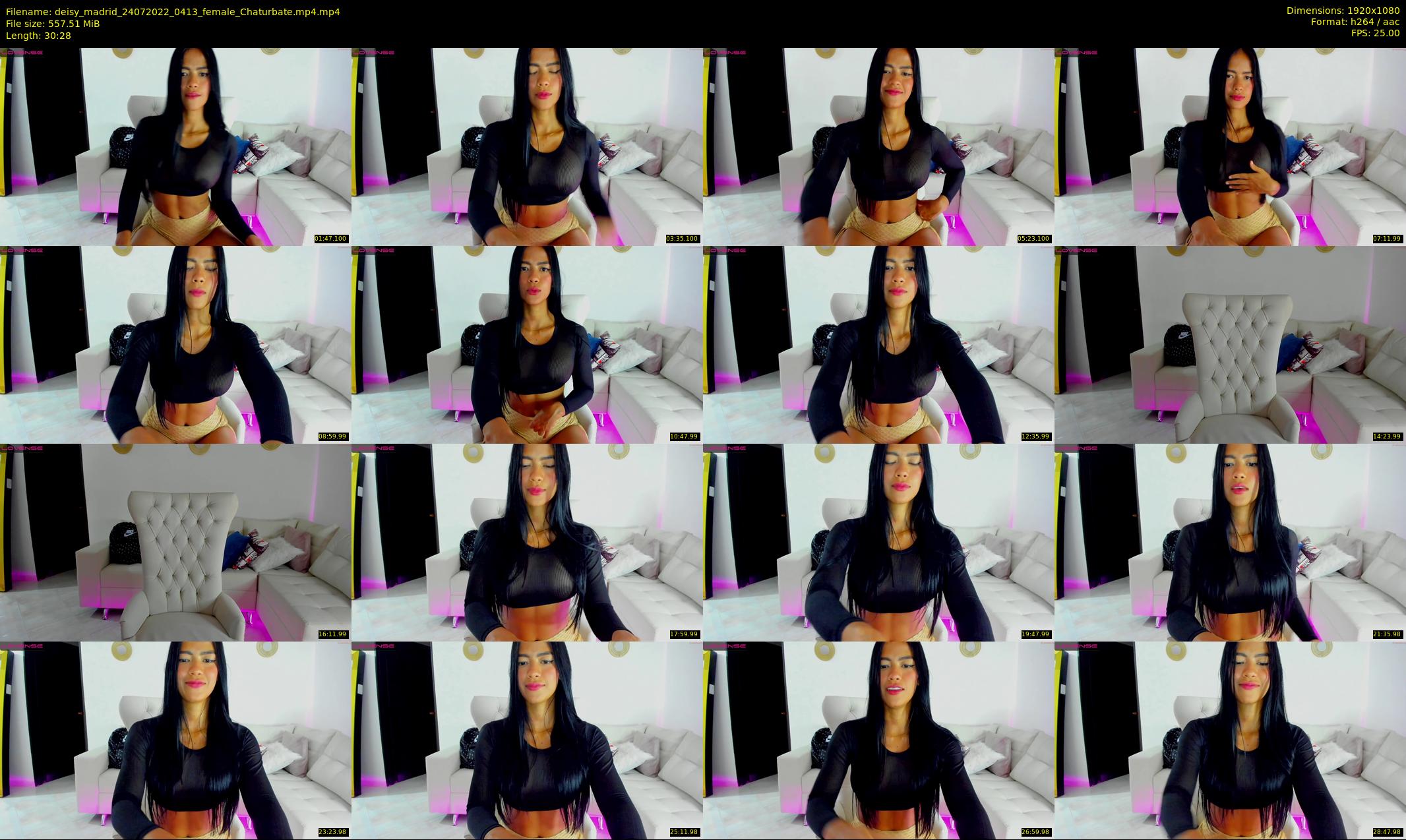 deisy_madrid — 31 minute Chaturbate female cam show recording, 1080p, Jul 24, 2022