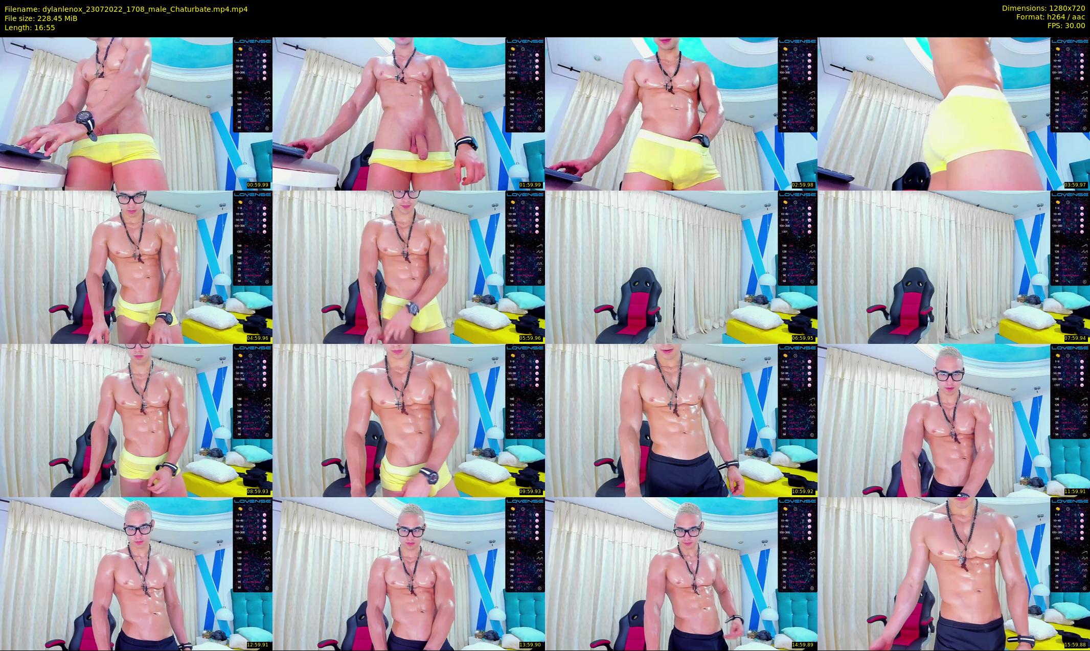 dylanlenox — 17 minute Chaturbate male cam show recording, 720p, Jul 23, 2022