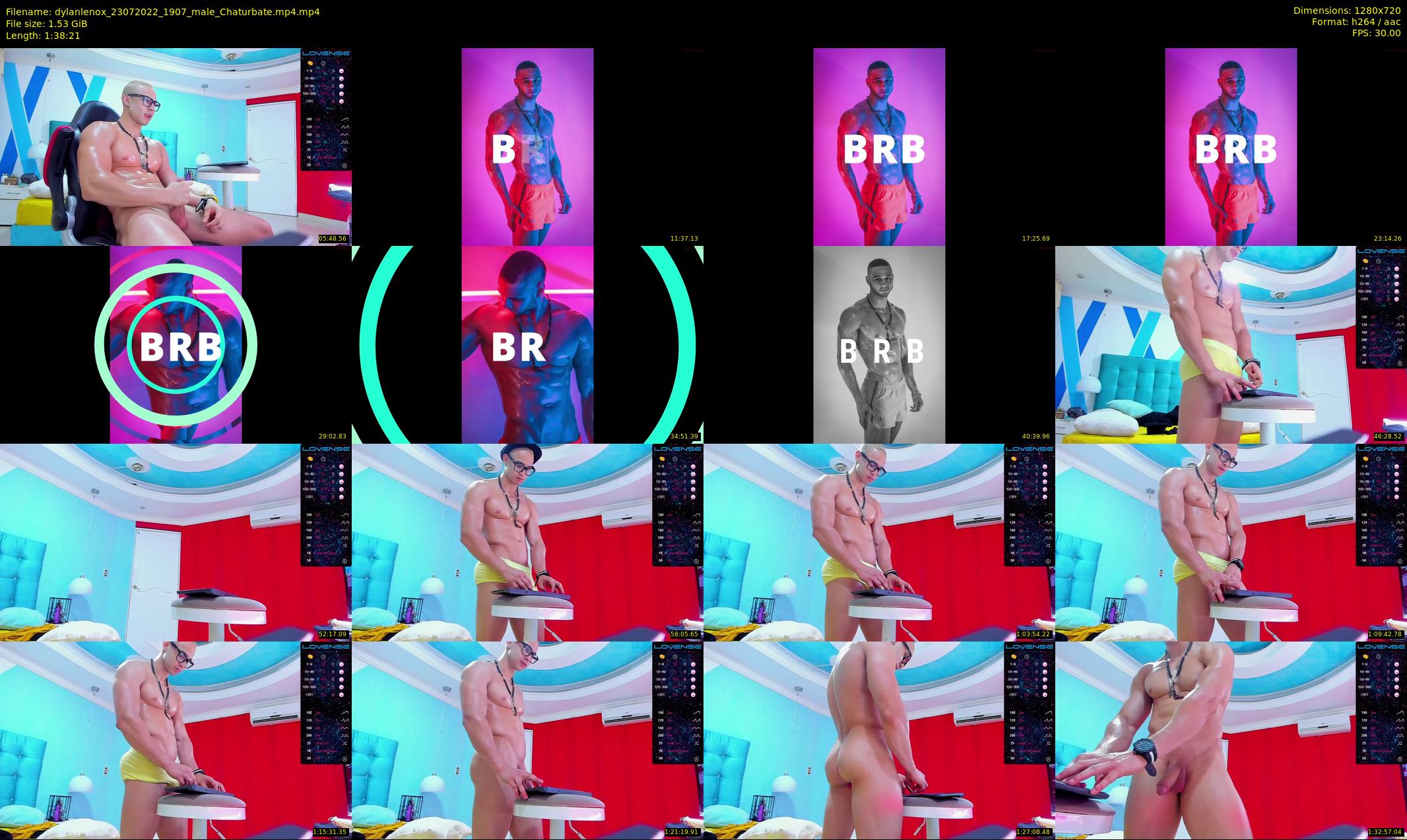 dylanlenox — 99 minute Chaturbate male cam show recording, 720p, Jul 23, 2022