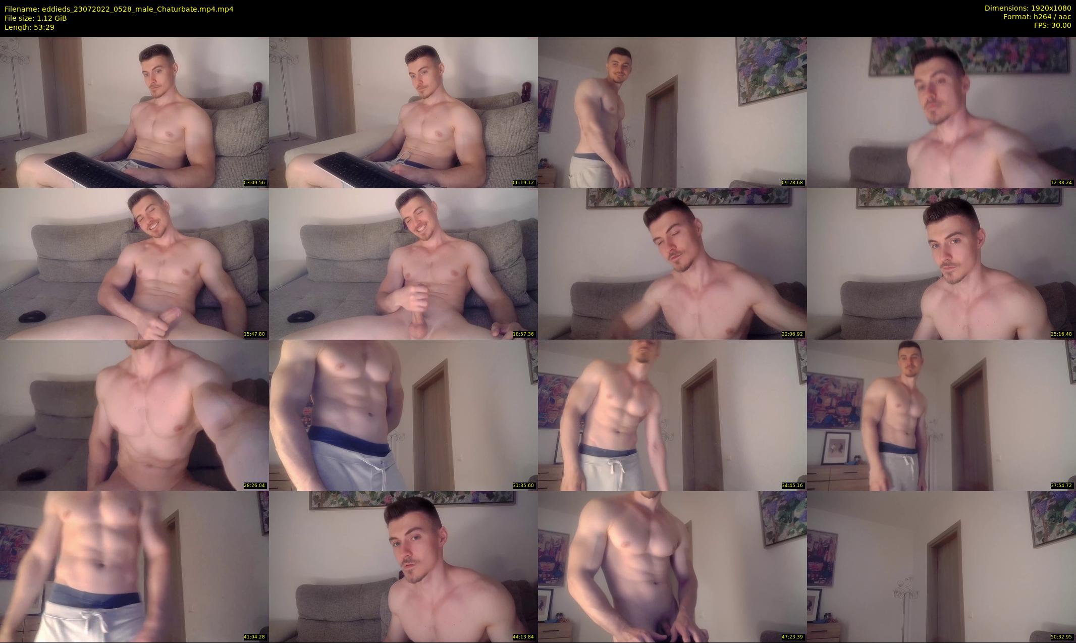 eddieds — 54 minute Chaturbate male cam show recording, 1080p, Jul 23, 2022