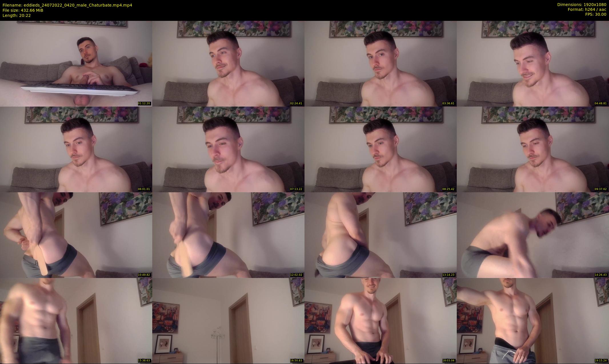 eddieds — 21 minute Chaturbate male cam show recording, 1080p, Jul 24, 2022