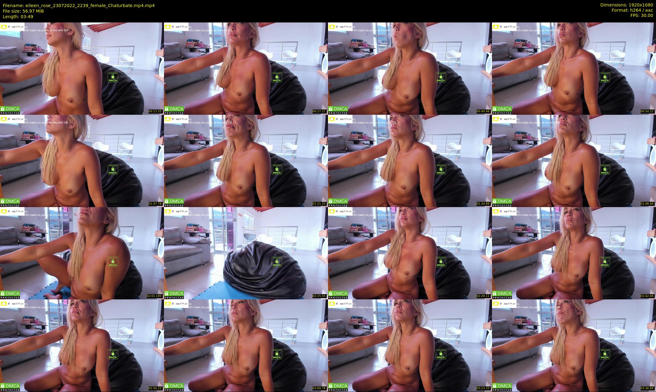 eileen_rose — 4 minute Chaturbate female cam show recording, 1080p, Jul 23, 2022