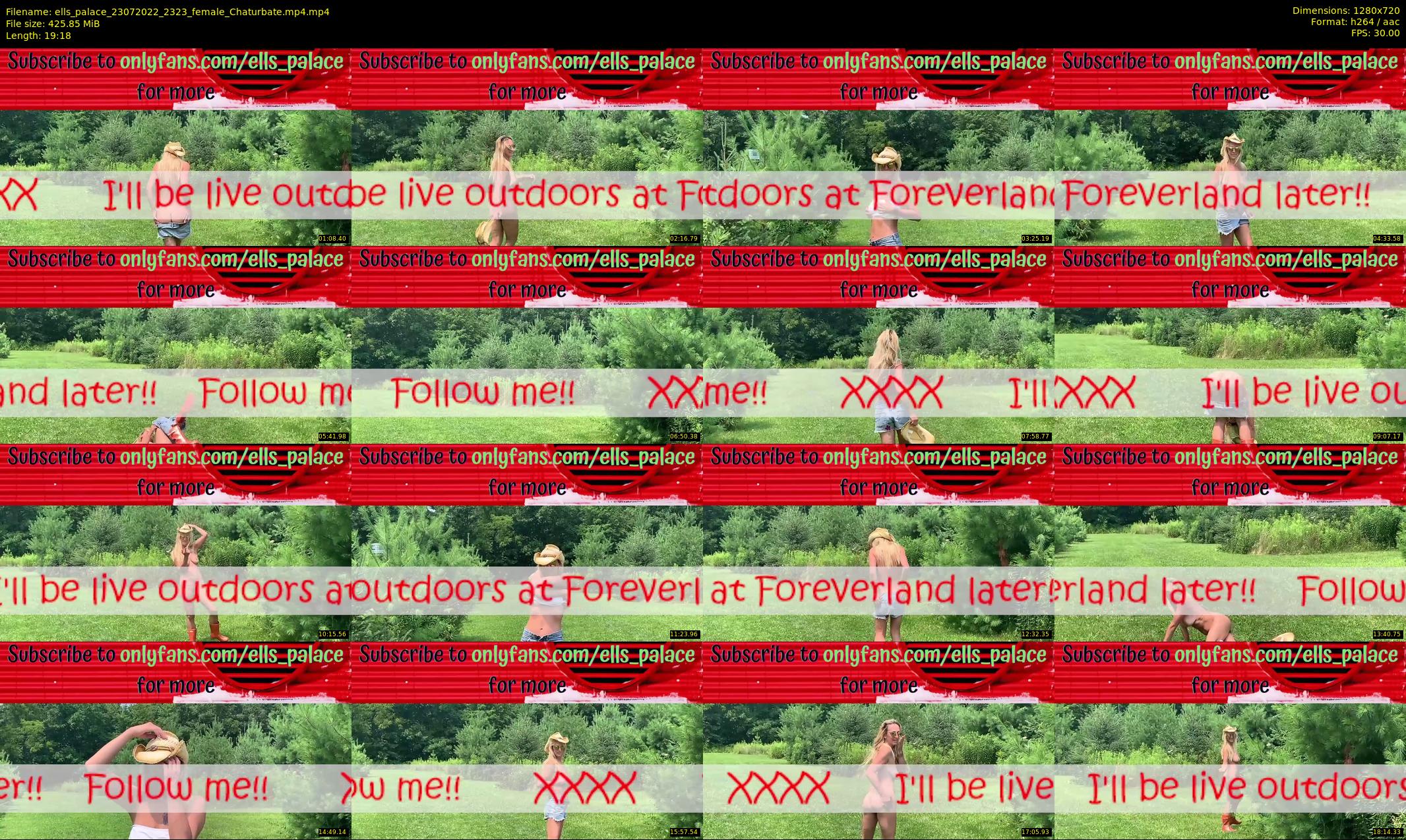 ells_palace — 20 minute Chaturbate female cam show recording, 720p, Jul 23, 2022