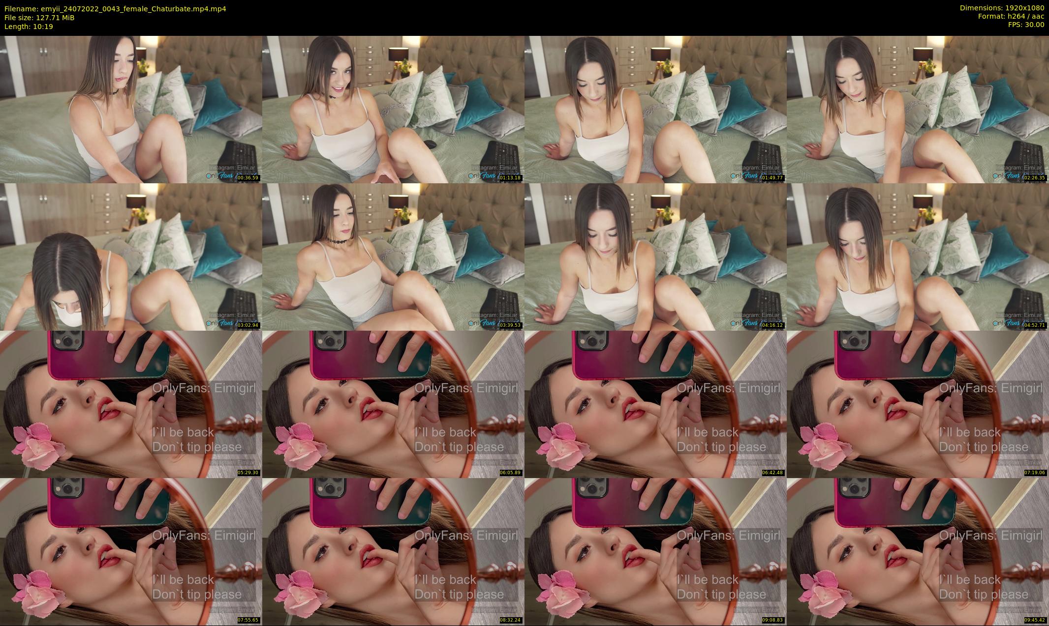 emyii — 11 minute Chaturbate female cam show recording, 1080p, Jul 24, 2022