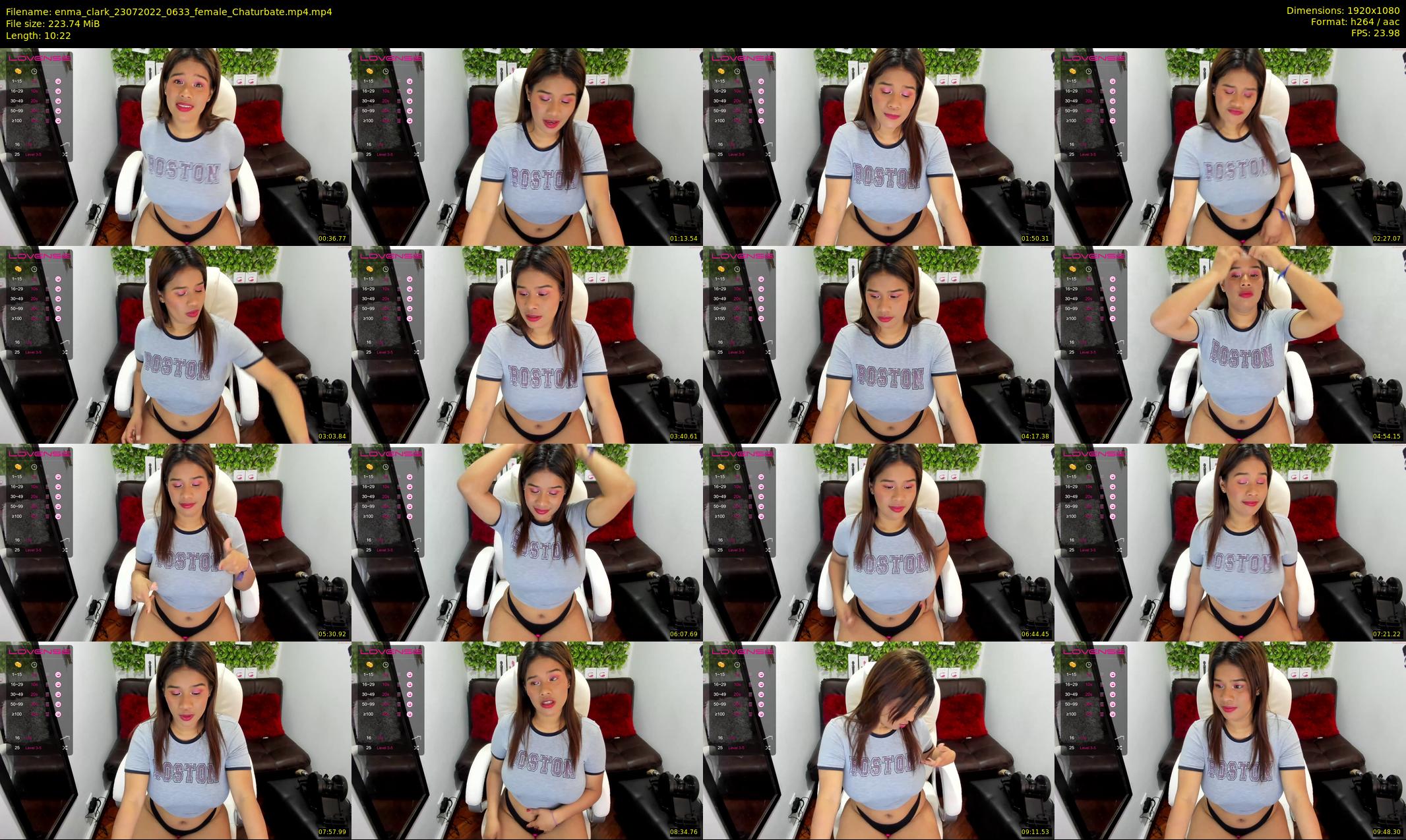 enma_clark — 11 minute Chaturbate female cam show recording, 1080p, Jul 23, 2022