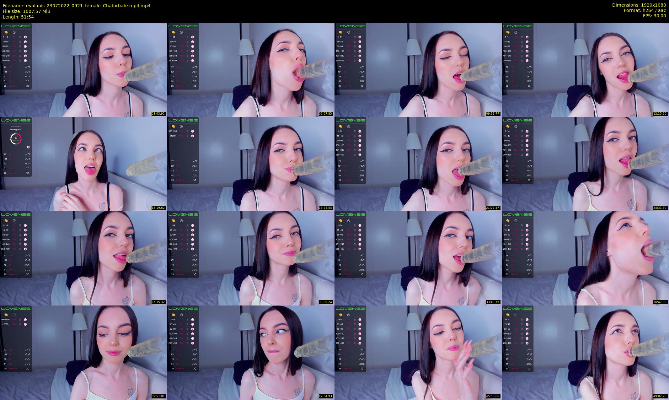 evalanis — 52 minute Chaturbate couple cam show recording, 1080p, Jul 23, 2022
