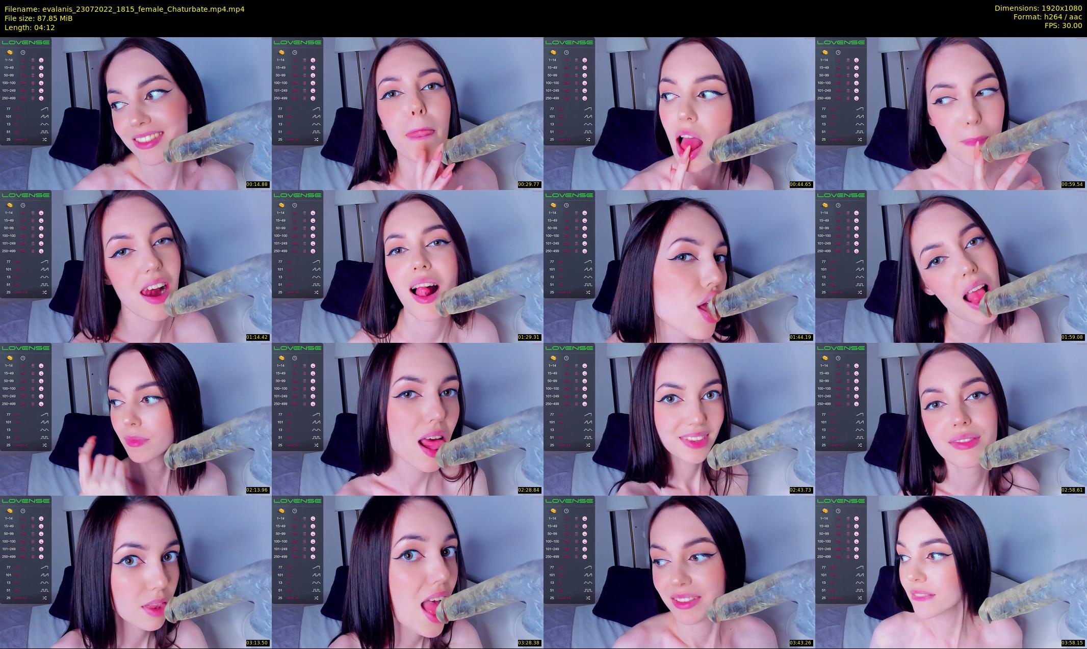 evalanis — 5 minute Chaturbate couple cam show recording, 1080p, Jul 23, 2022