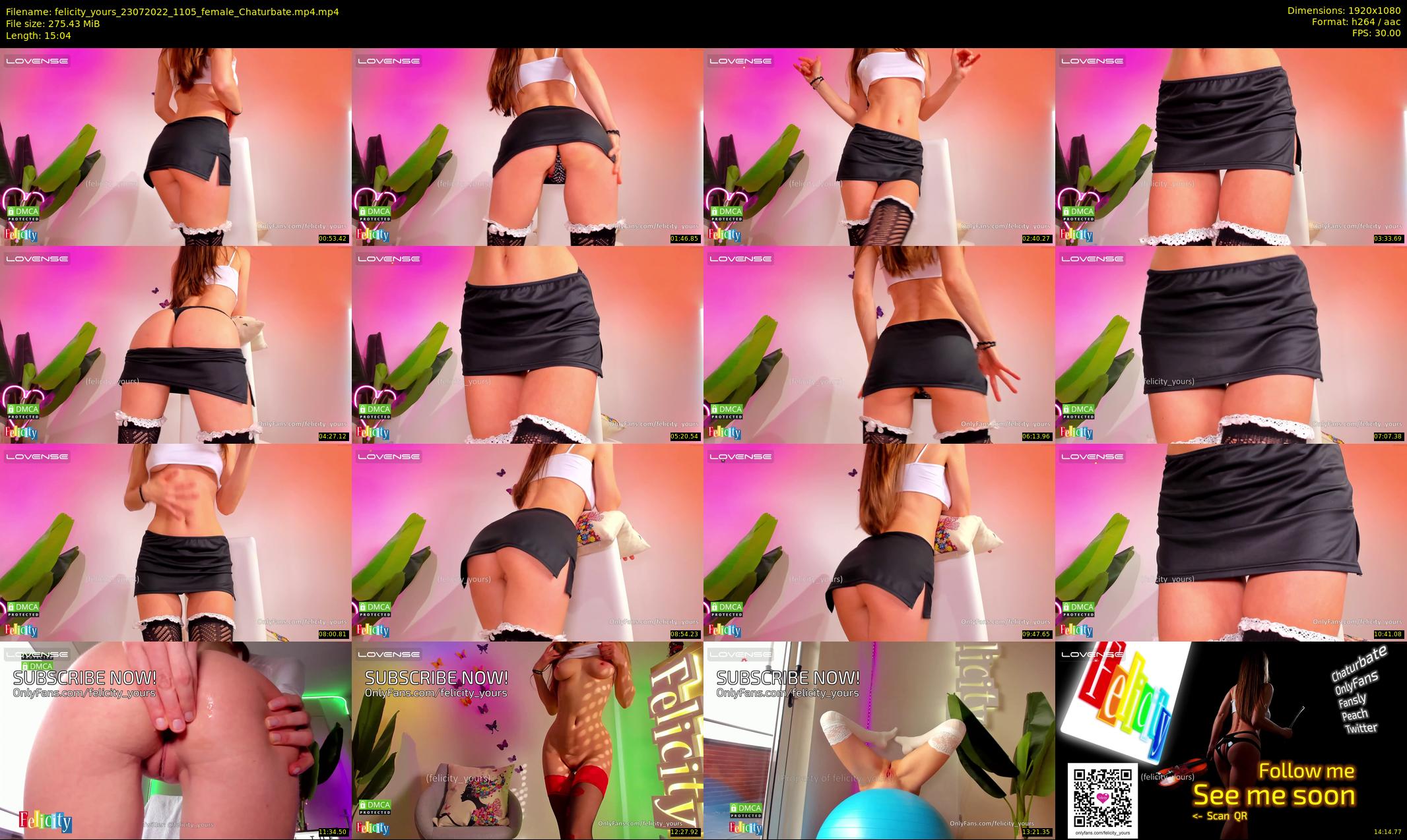 felicity_yours — 16 minute Chaturbate female cam show recording, 1080p, Jul 23, 2022