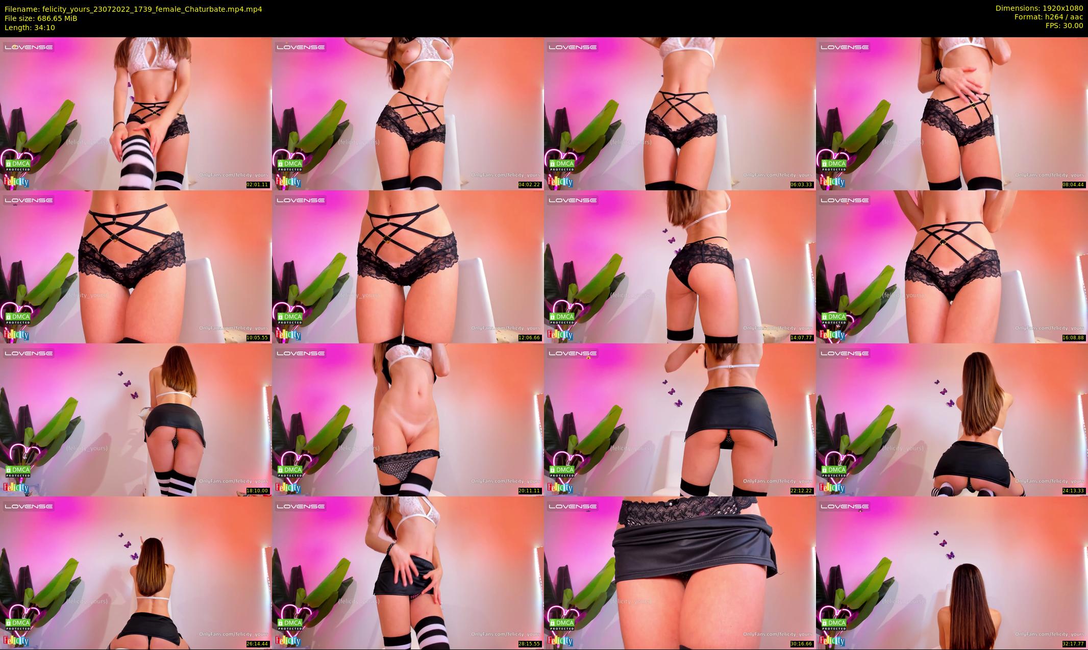 felicity_yours — 35 minute Chaturbate female cam show recording, 1080p, Jul 23, 2022