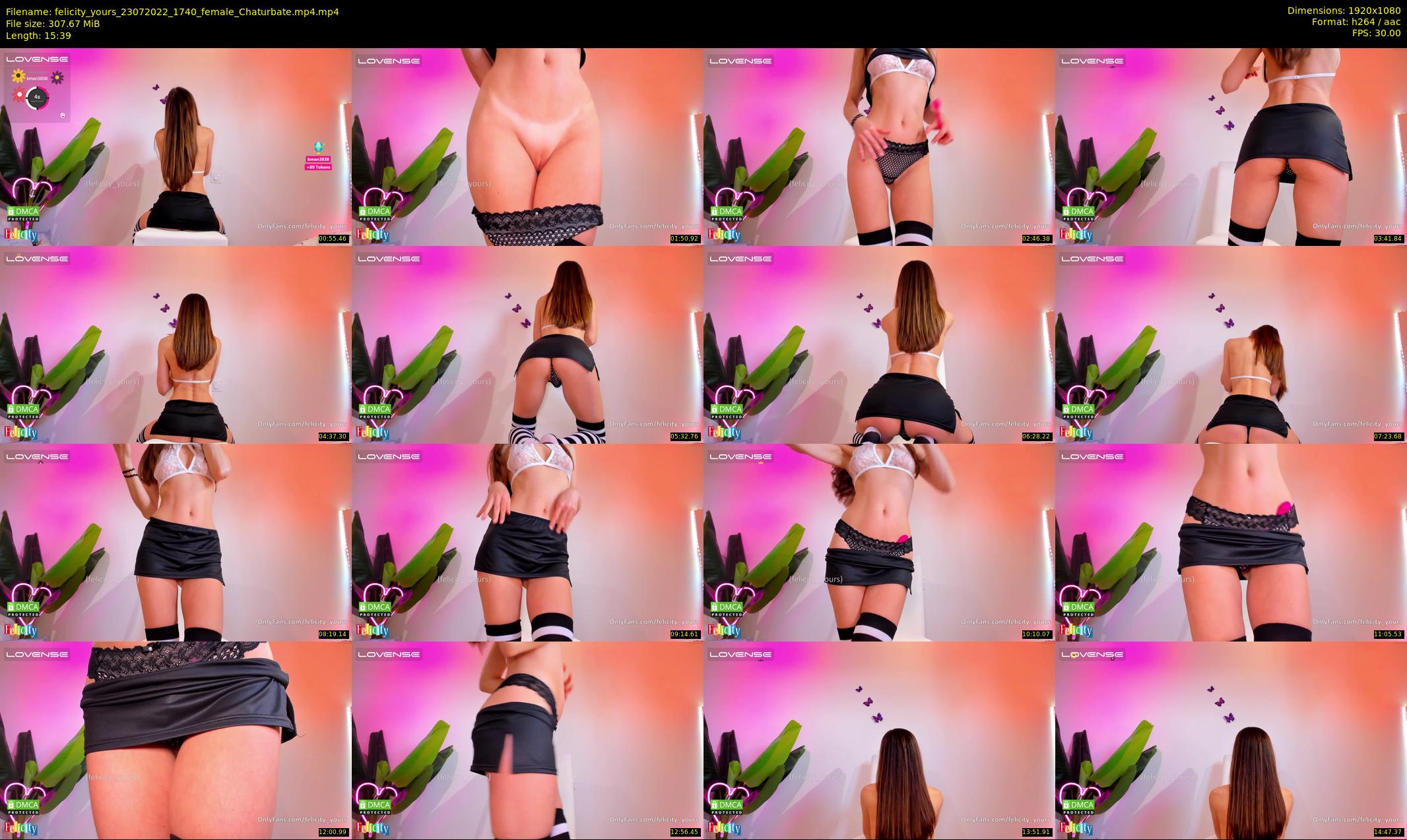 felicity_yours — 16 minute Chaturbate female cam show recording, 1080p, Jul 23, 2022