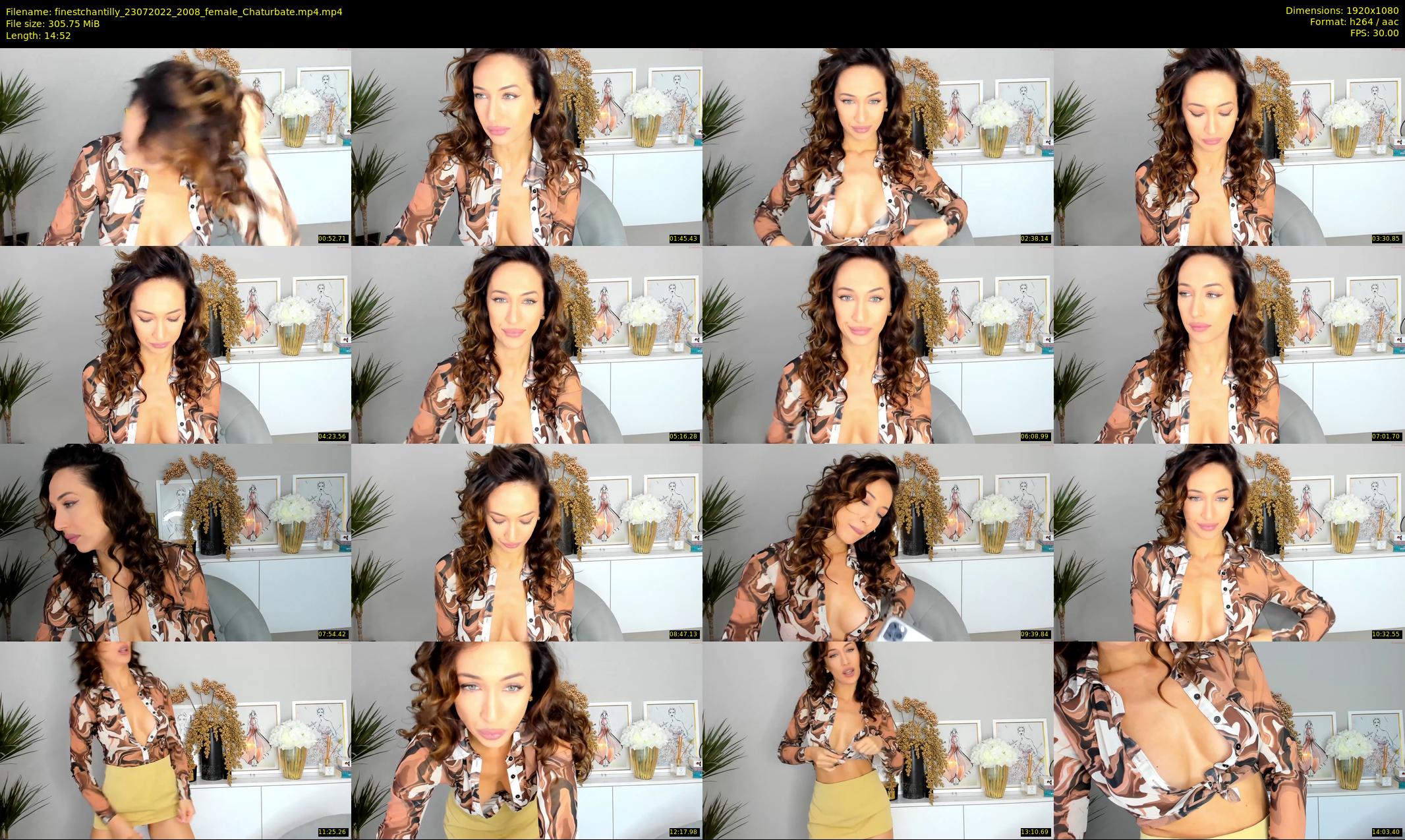 finestchantilly — 15 minute Chaturbate female cam show recording, 1080p, Jul 23, 2022