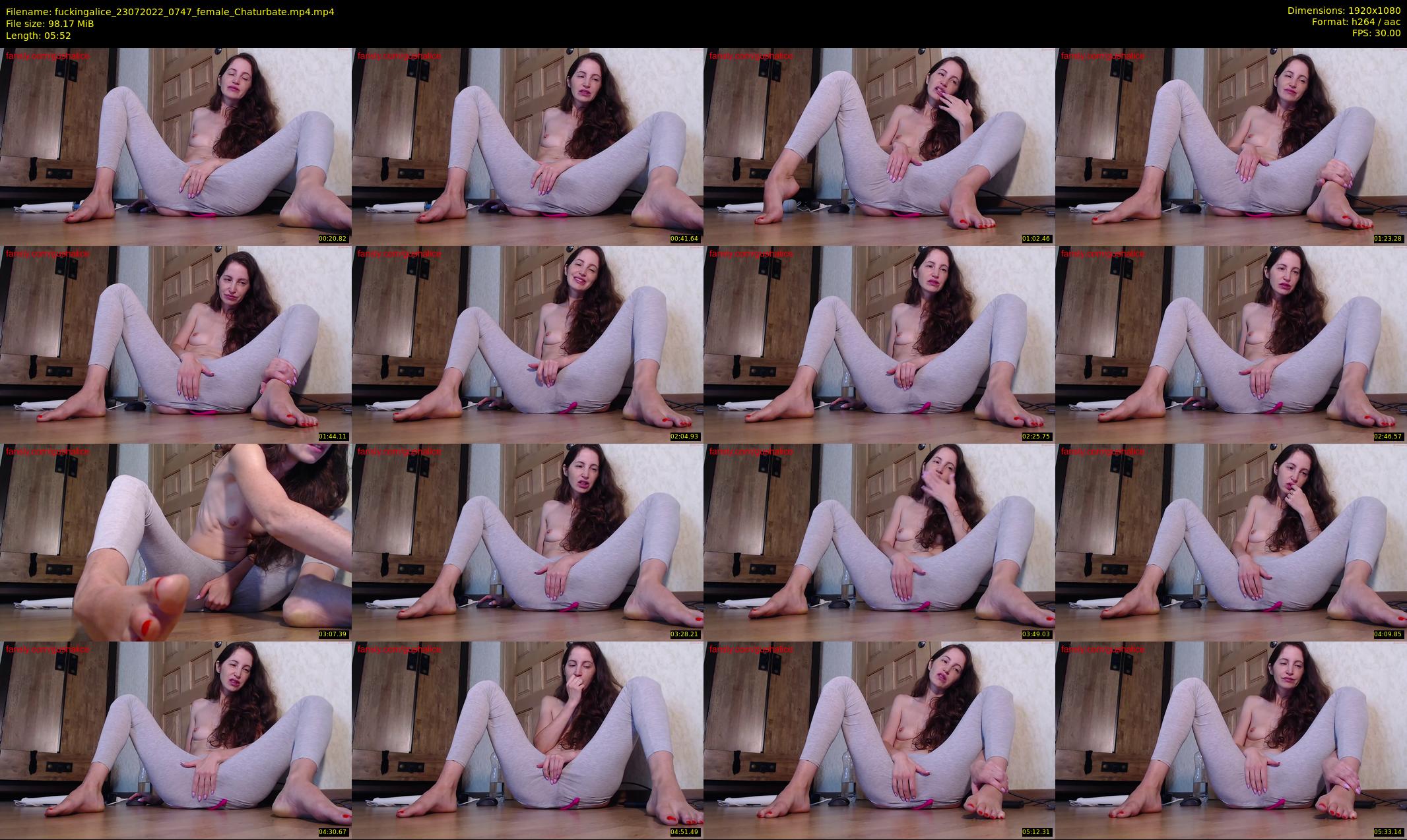 fuckingalice — 6 minute Chaturbate female cam show recording, 1080p, Jul 23, 2022