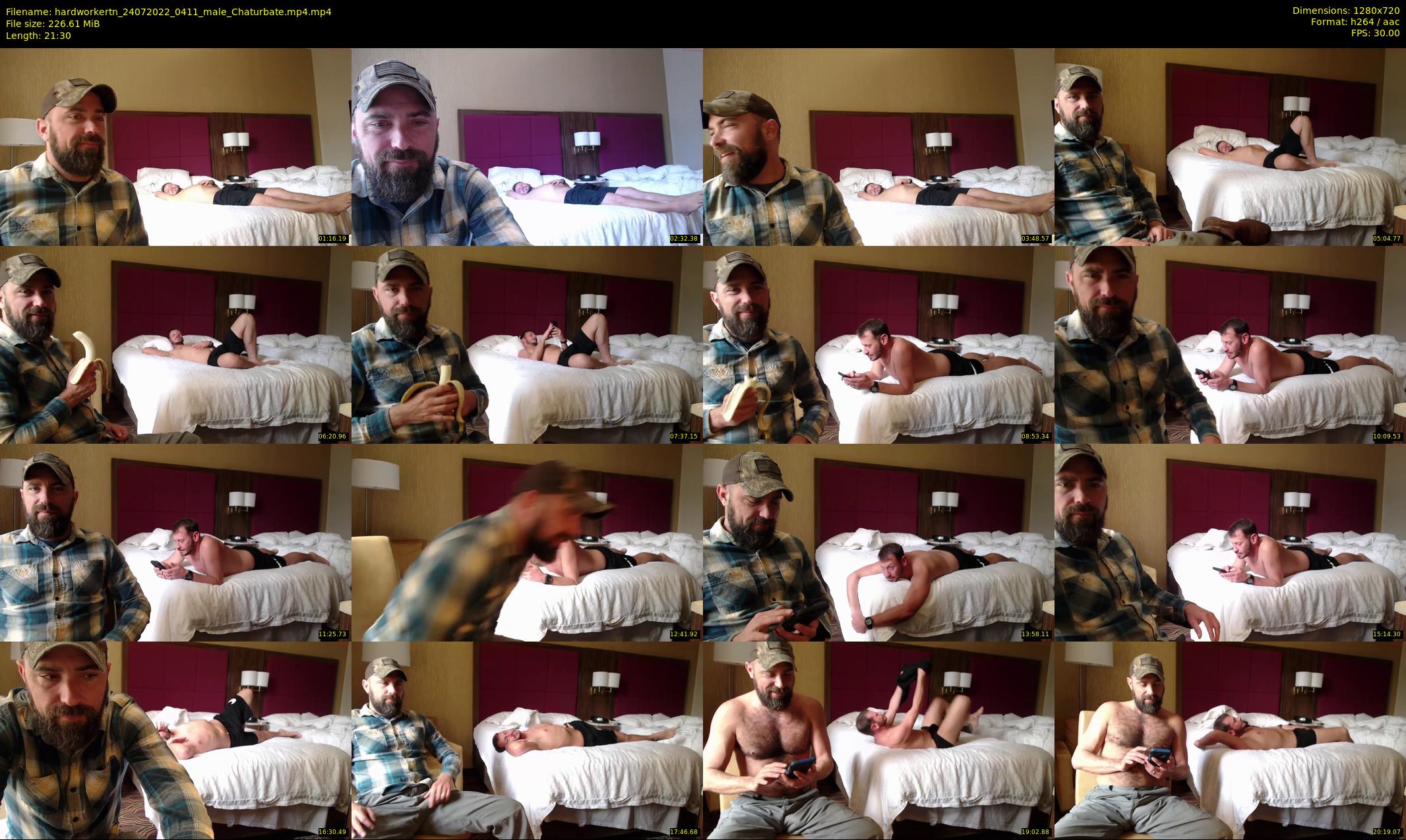 hardworkertn — 22 minute Chaturbate male cam show recording, 720p, Jul 24, 2022