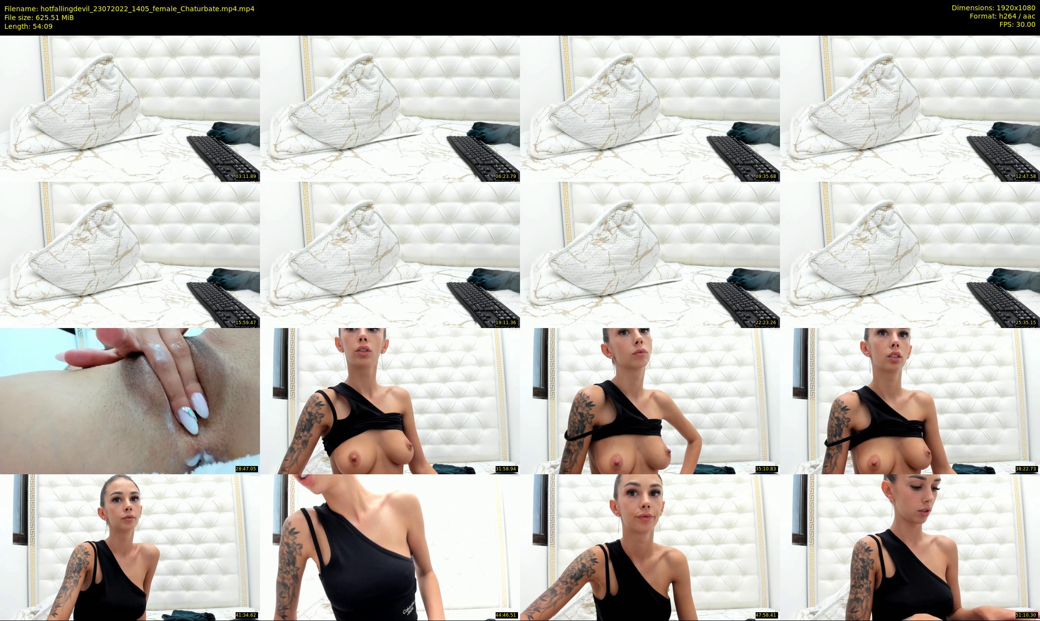 hotfallingdevil — 55 minute Chaturbate female cam show recording, 1080p, Jul 23, 2022