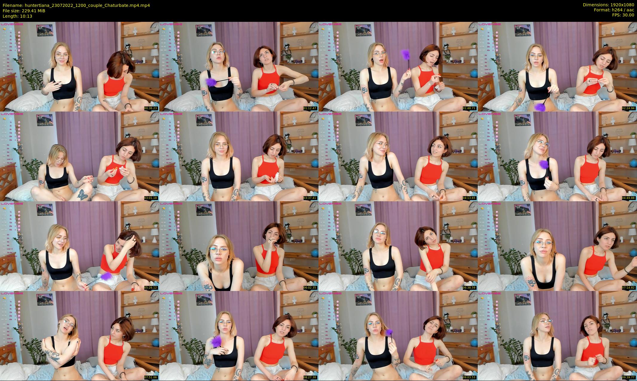 huntertiana — 11 minute Chaturbate female cam show recording, 1080p, Jul 23, 2022