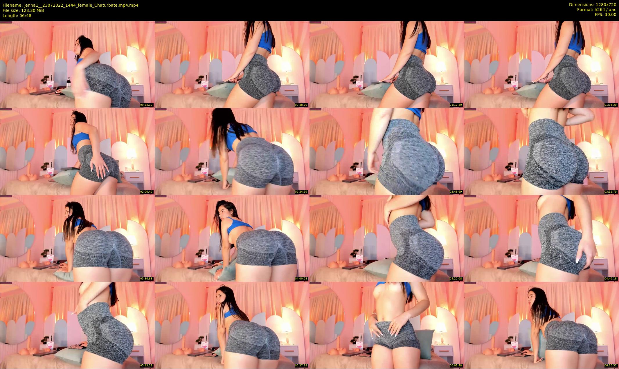 jenna1_ — 7 minute Chaturbate female cam show recording, 720p, Jul 23, 2022
