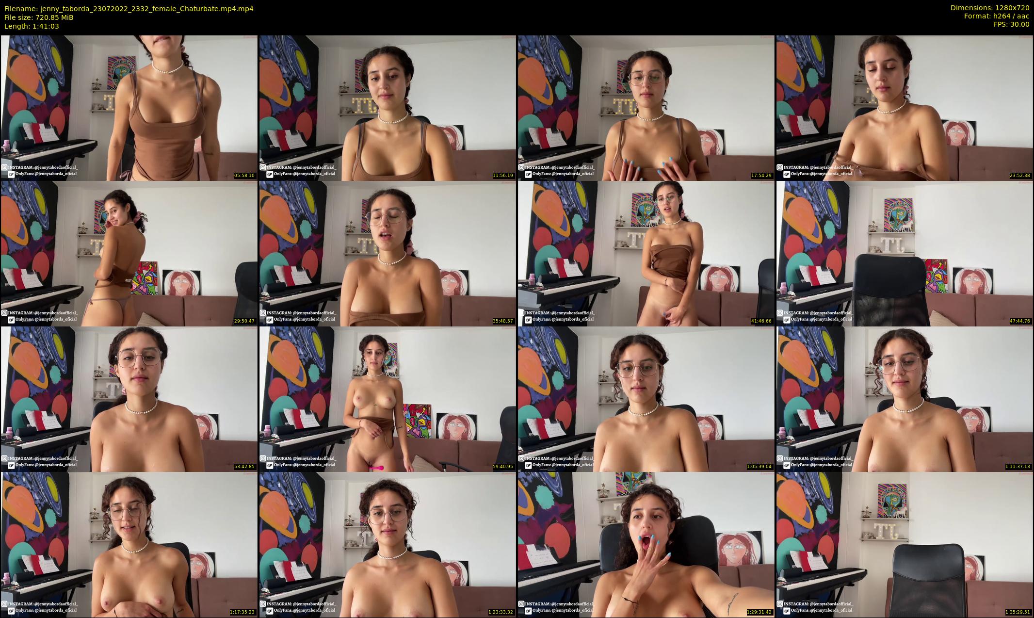 jenny_taborda — 102 minute Chaturbate female cam show recording, 720p, Jul 23, 2022