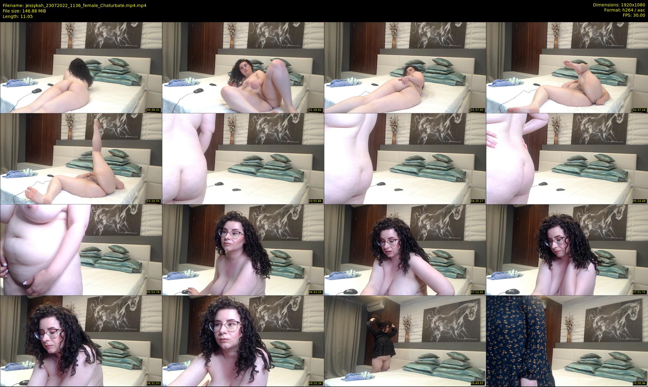 jessykah — 12 minute Chaturbate female cam show recording, 1080p, Jul 23, 2022