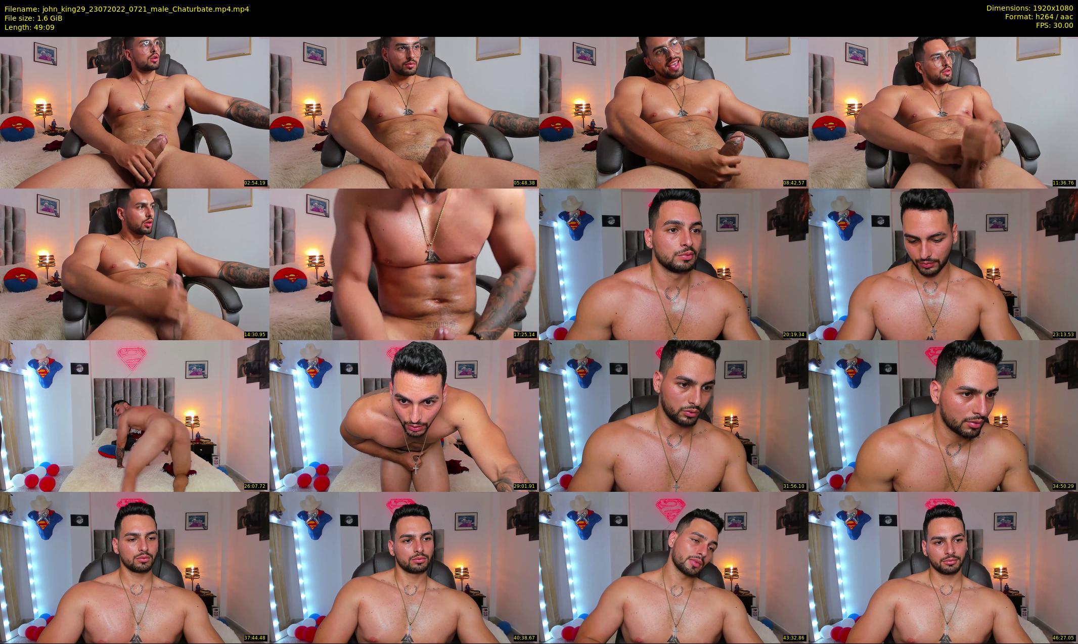 john_king29 — 50 minute Chaturbate male cam show recording, 1080p, Jul 23, 2022