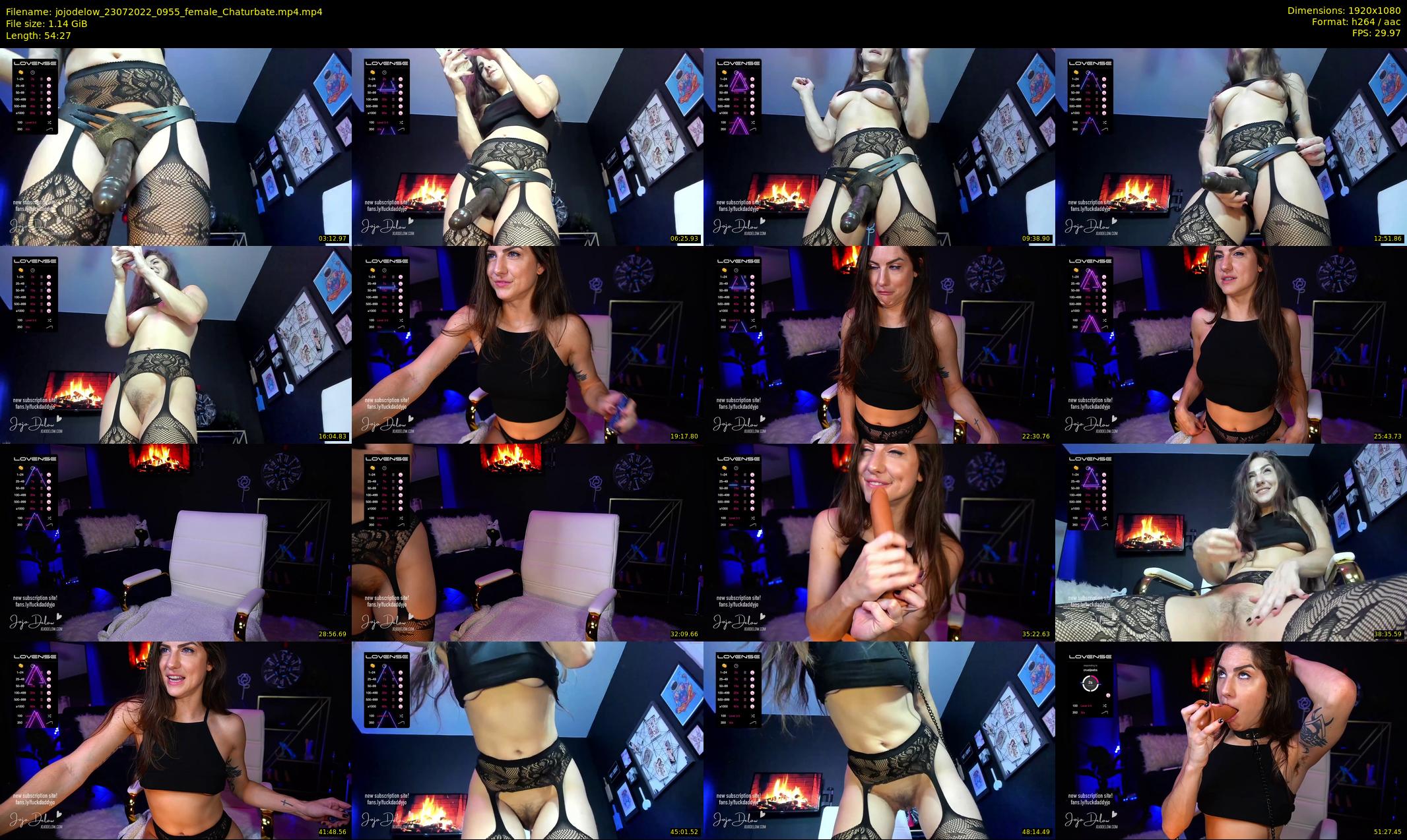 jojodelow — 55 minute Chaturbate female cam show recording, 1080p, Jul 23, 2022