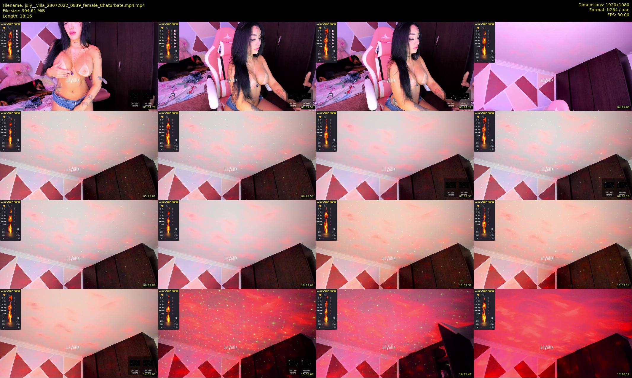 july__villa — 19 minute Chaturbate female cam show recording, 1080p, Jul 23, 2022