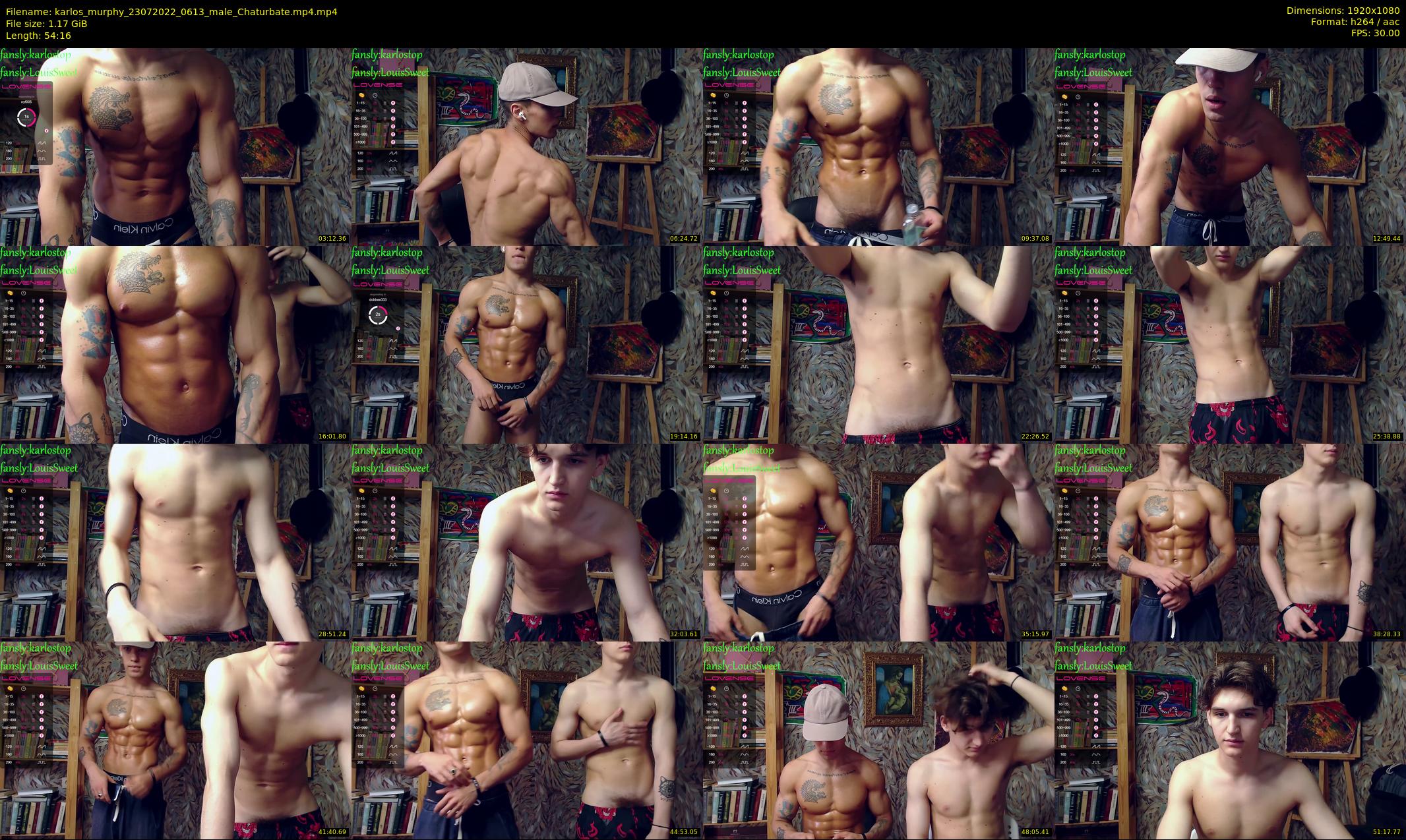 karlos_murphy — 55 minute Chaturbate male cam show recording, 1080p, Jul 23, 2022