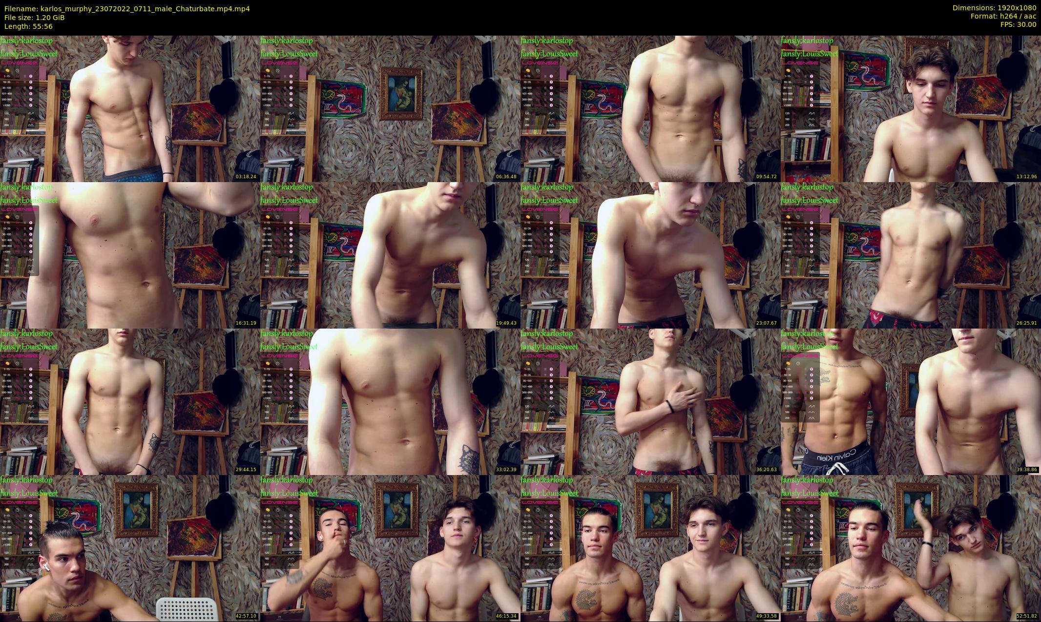 karlos_murphy — 56 minute Chaturbate male cam show recording, 1080p, Jul 23, 2022