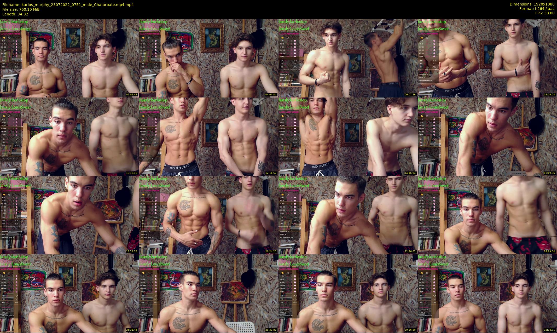 karlos_murphy — 35 minute Chaturbate male cam show recording, 1080p, Jul 23, 2022