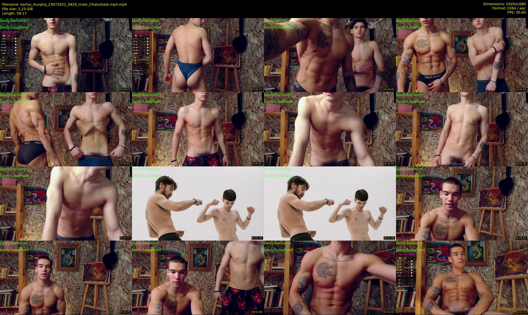 karlos_murphy — 60 minute Chaturbate male cam show recording, 1080p, Jul 23, 2022