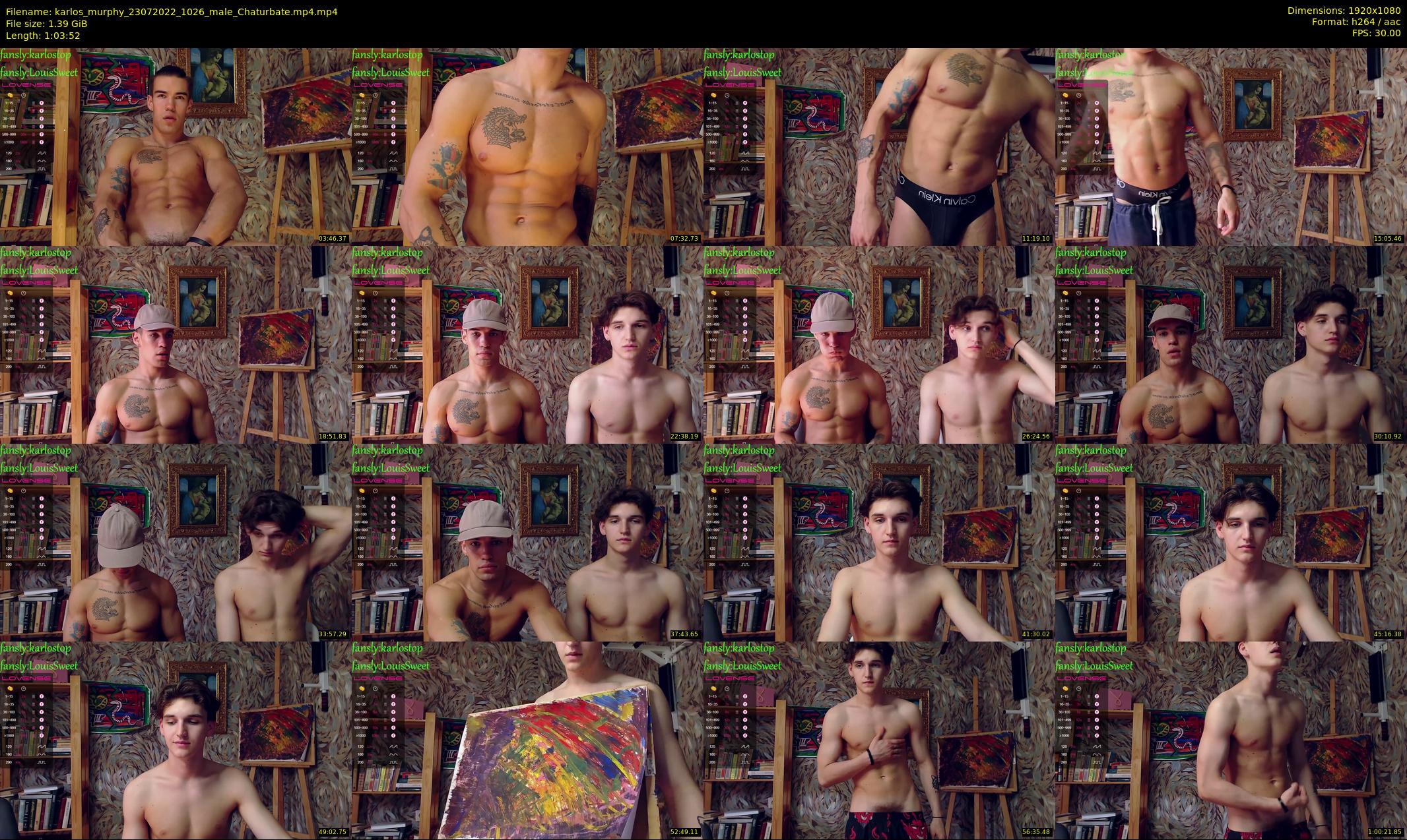 karlos_murphy — 64 minute Chaturbate male cam show recording, 1080p, Jul 23, 2022