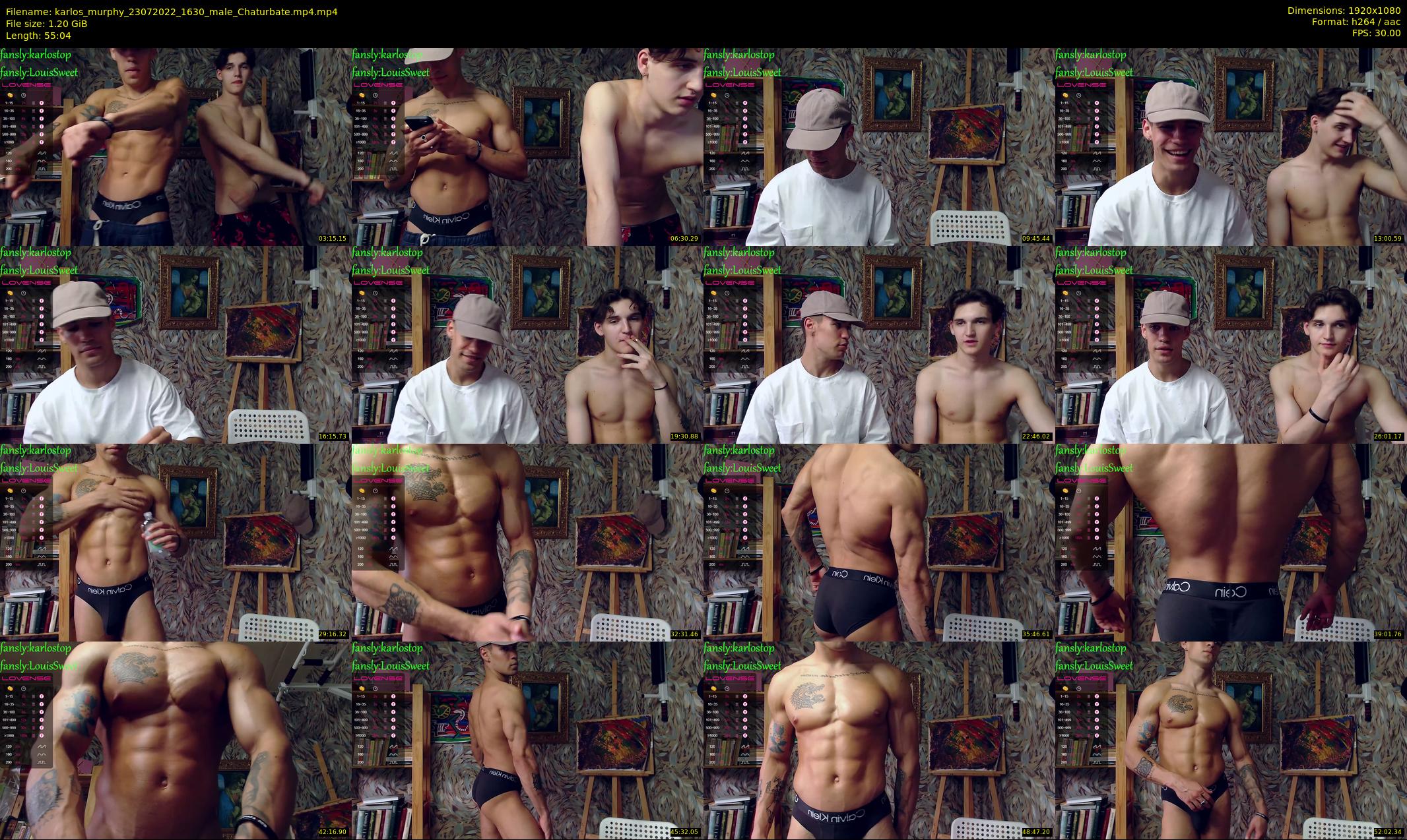 karlos_murphy — 56 minute Chaturbate male cam show recording, 1080p, Jul 23, 2022