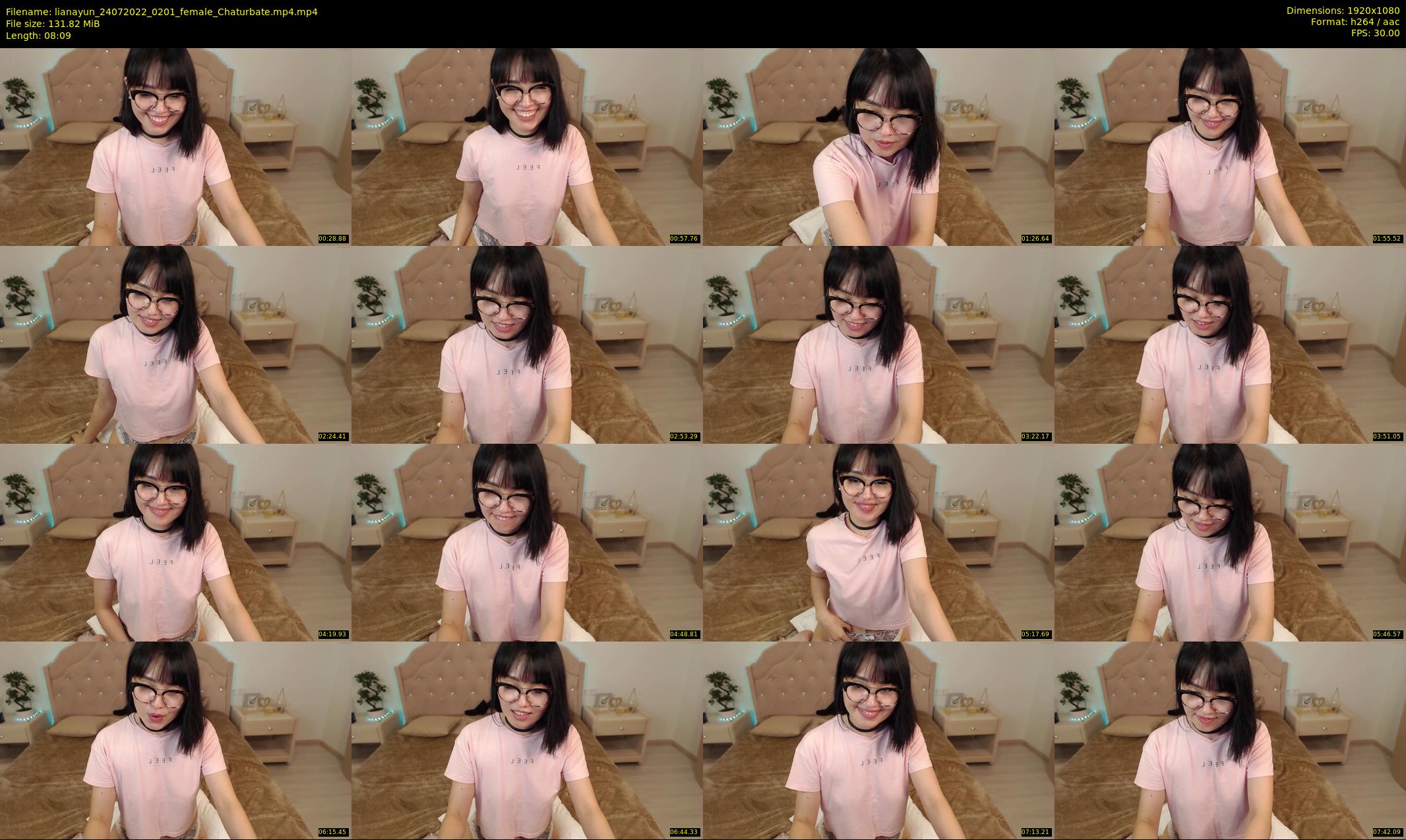 lianayun — 9 minute Chaturbate female cam show recording, 1080p, Jul 24, 2022
