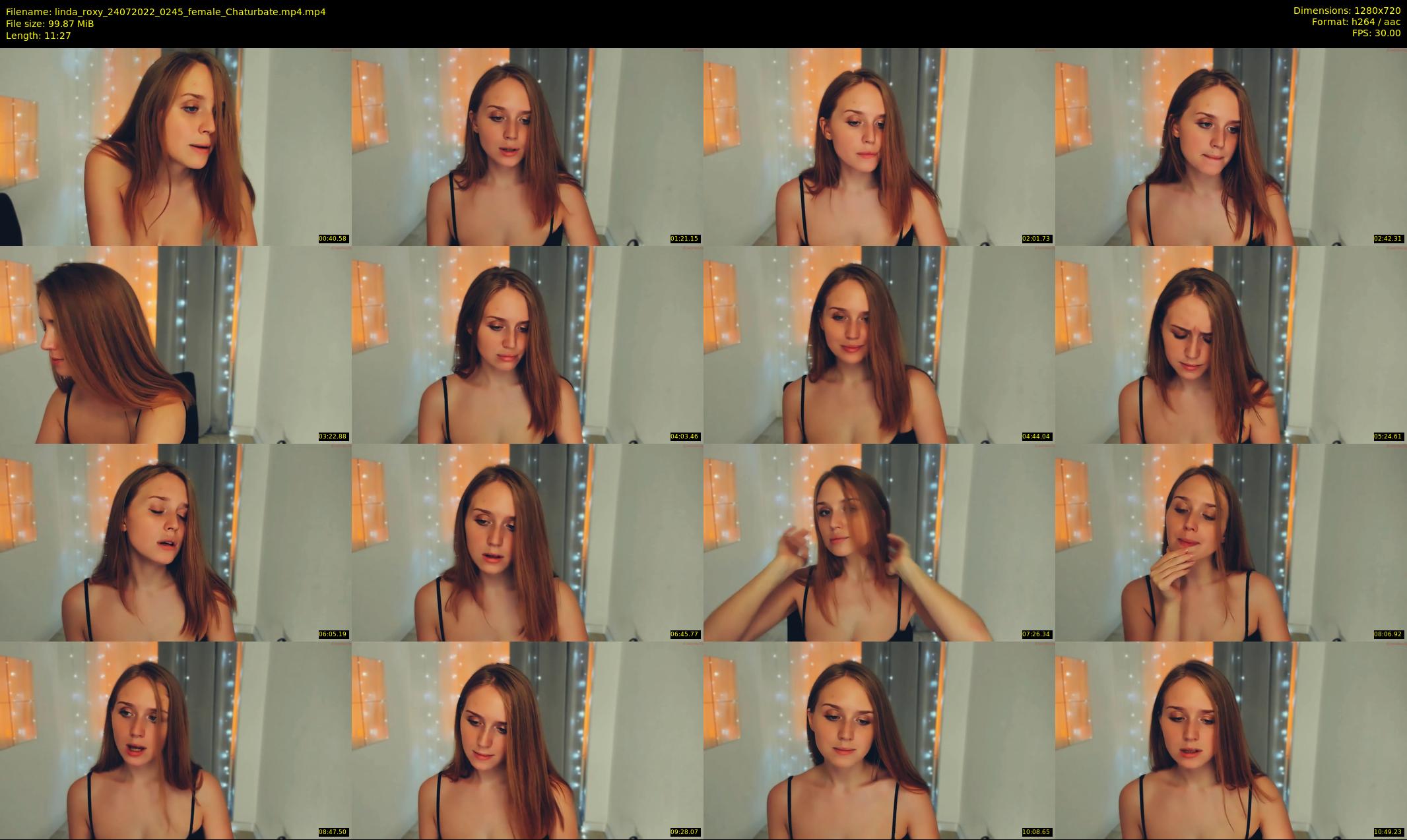 linda_roxy — 12 minute Chaturbate female cam show recording, 720p, Jul 24, 2022