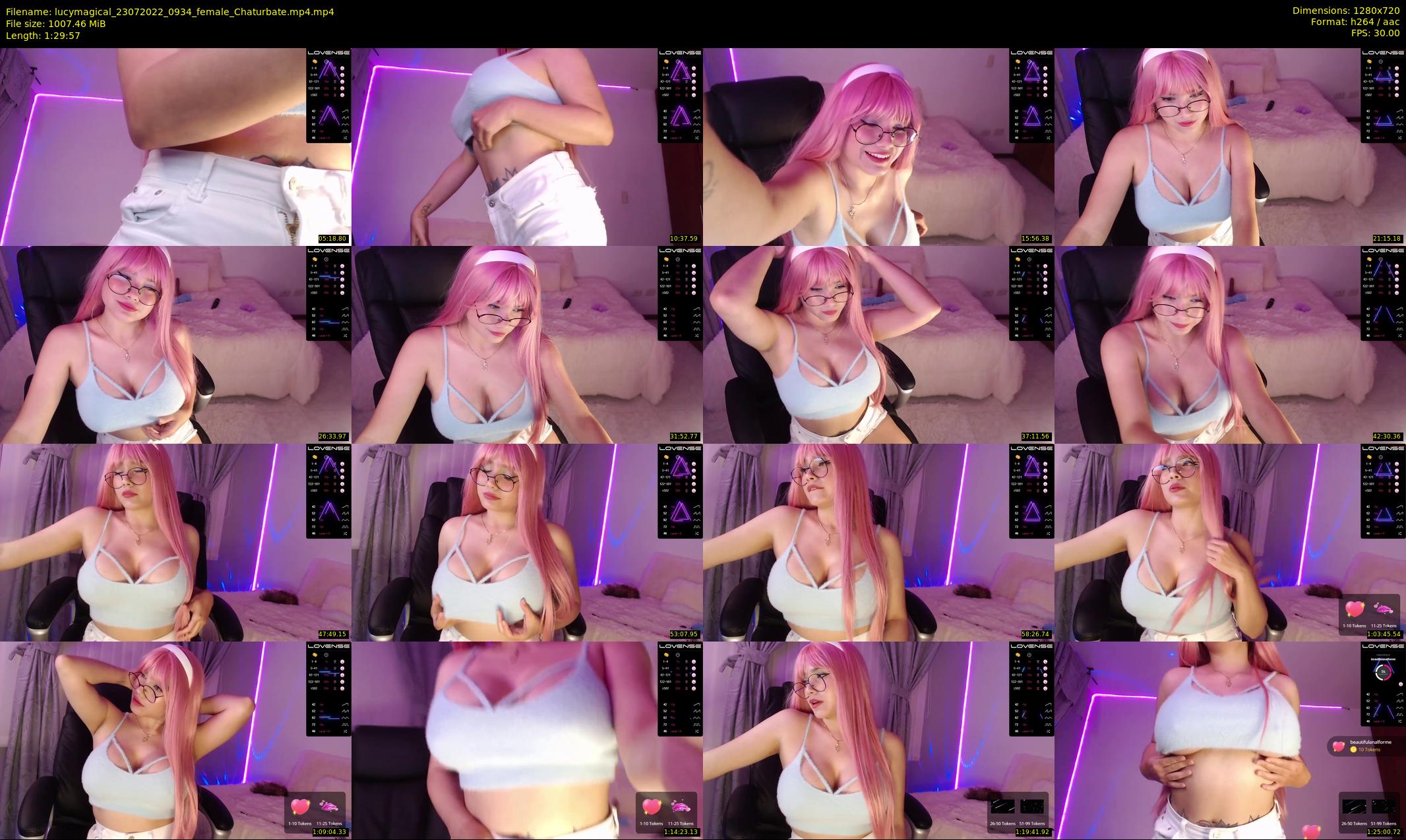 lucymagical — 90 minute Chaturbate female cam show recording, 720p, Jul 23, 2022