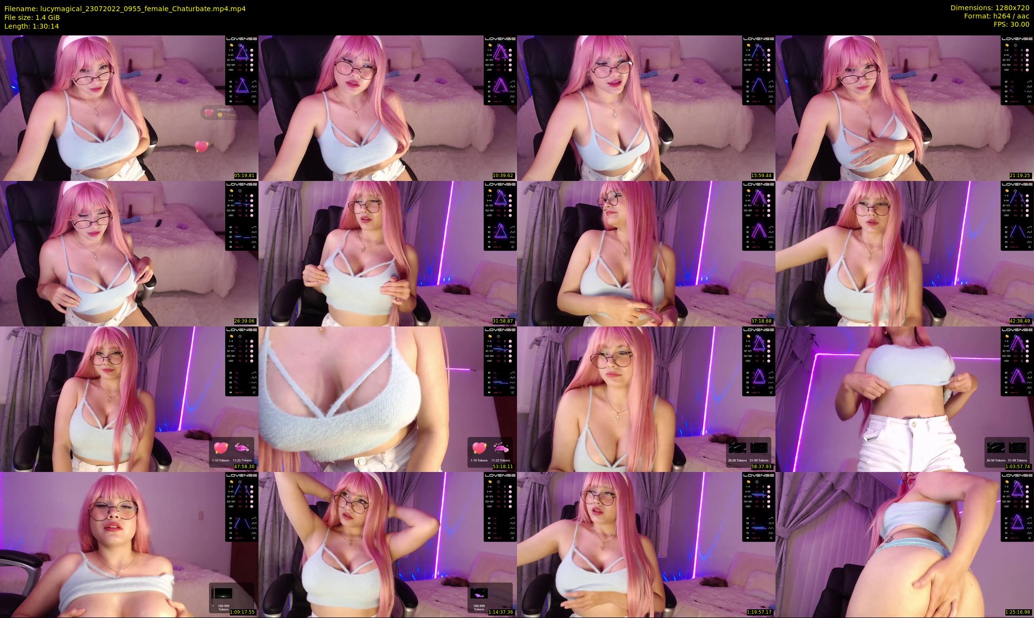 lucymagical — 91 minute Chaturbate female cam show recording, 720p, Jul 23, 2022