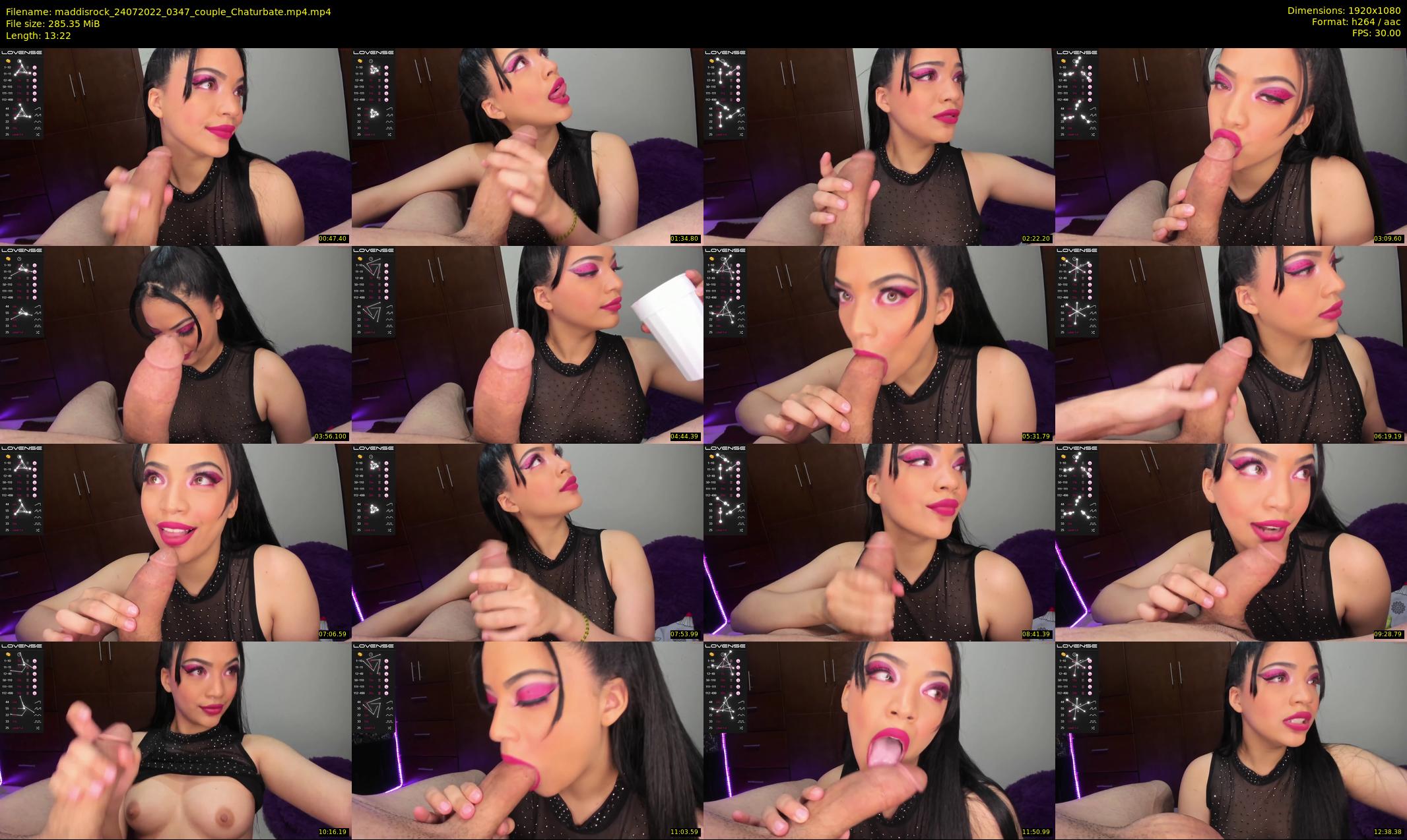 maddisrock — 14 minute Chaturbate couple cam show recording, 1080p, Jul 24, 2022
