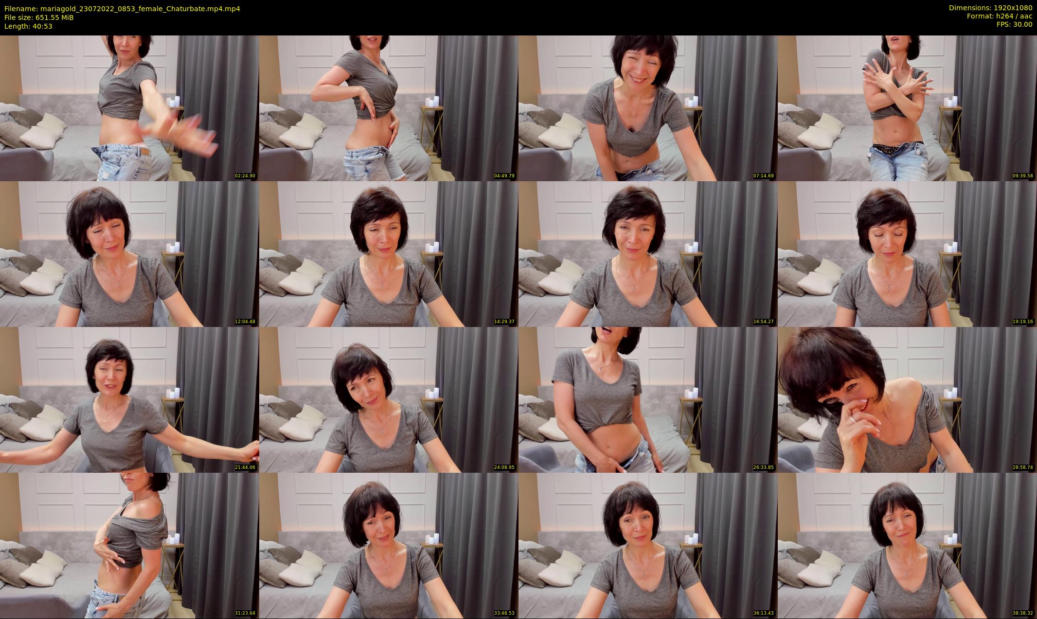 mariagold — 41 minute Chaturbate female cam show recording, 1080p, Jul 23, 2022