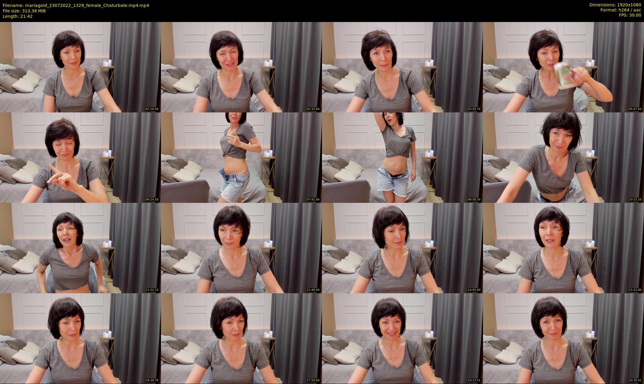 mariagold — 22 minute Chaturbate female cam show recording, 1080p, Jul 23, 2022