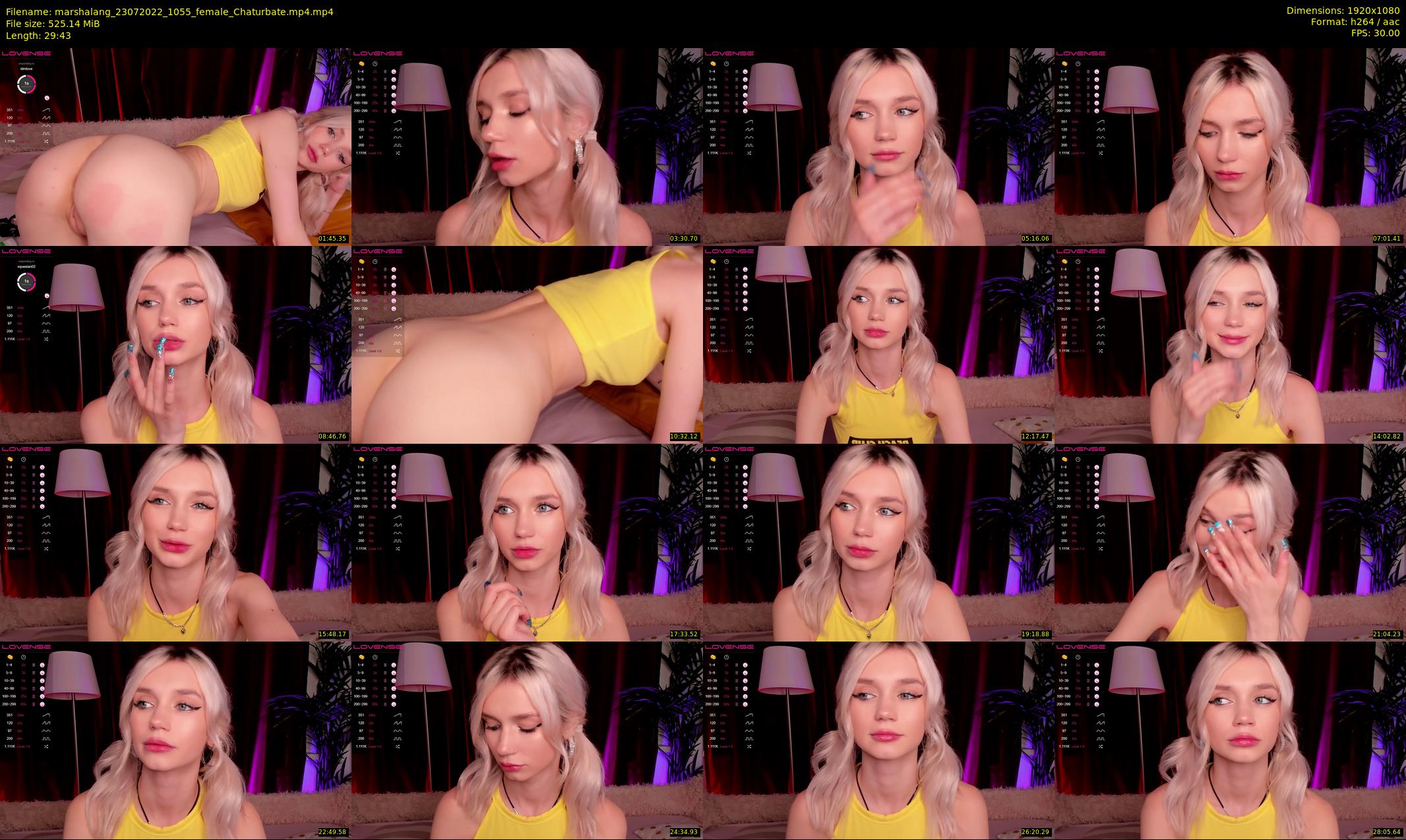 marshalang — 30 minute Chaturbate couple cam show recording, 1080p, Jul 23, 2022