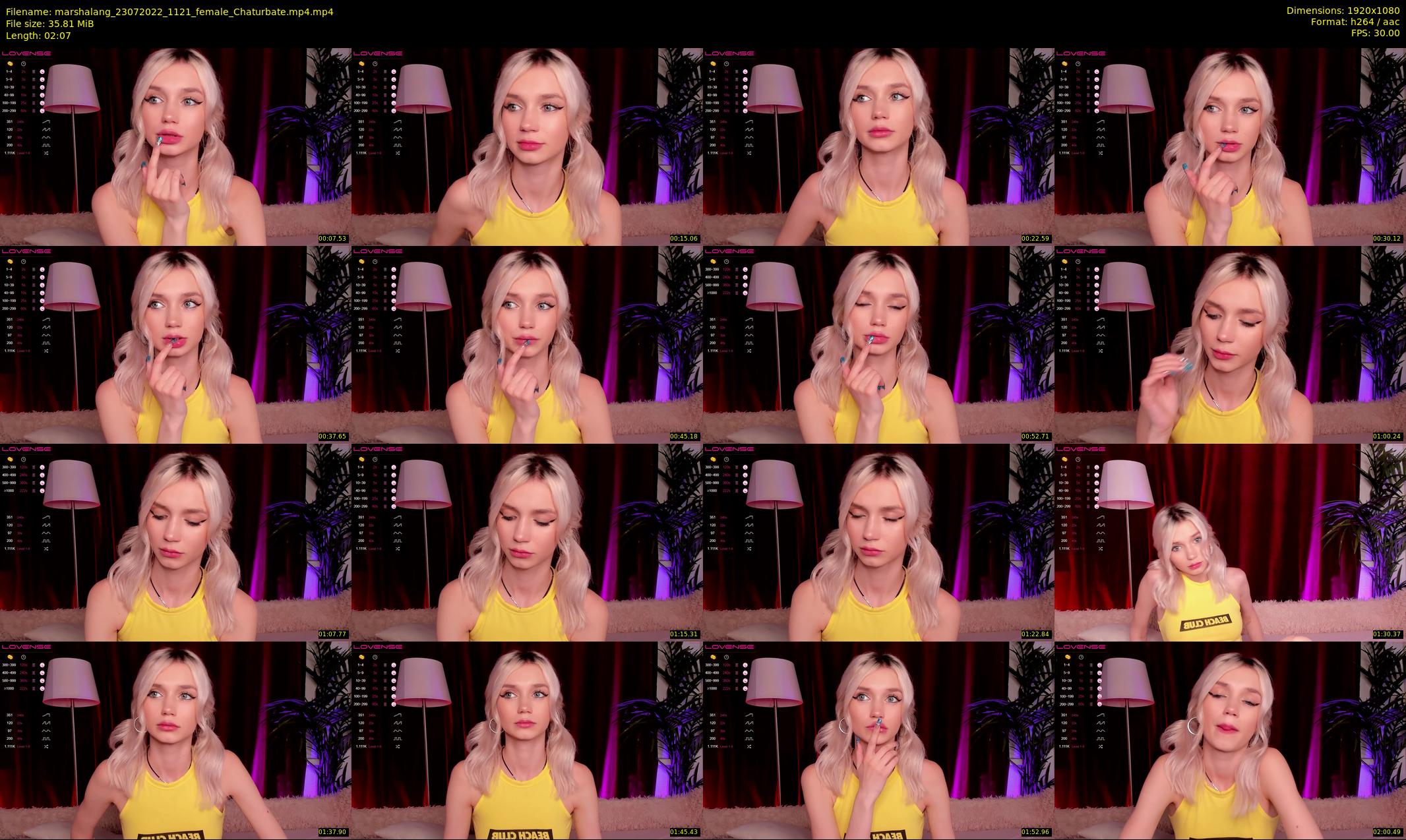 marshalang — 3 minute Chaturbate couple cam show recording, 1080p, Jul 23, 2022