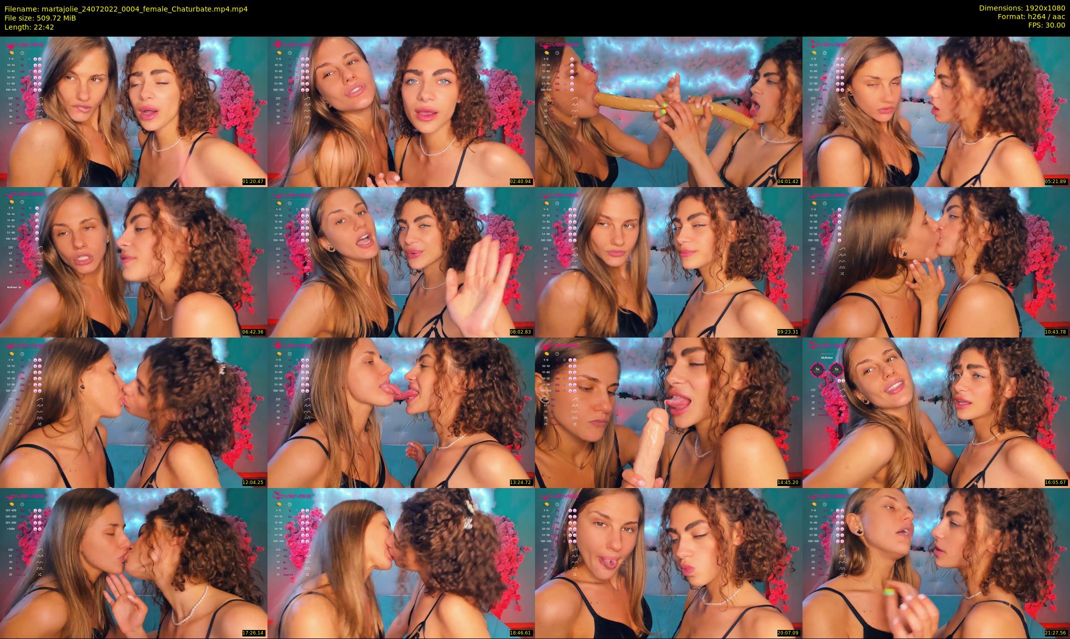 martajolie — 23 minute Chaturbate female cam show recording, 1080p, Jul 24, 2022