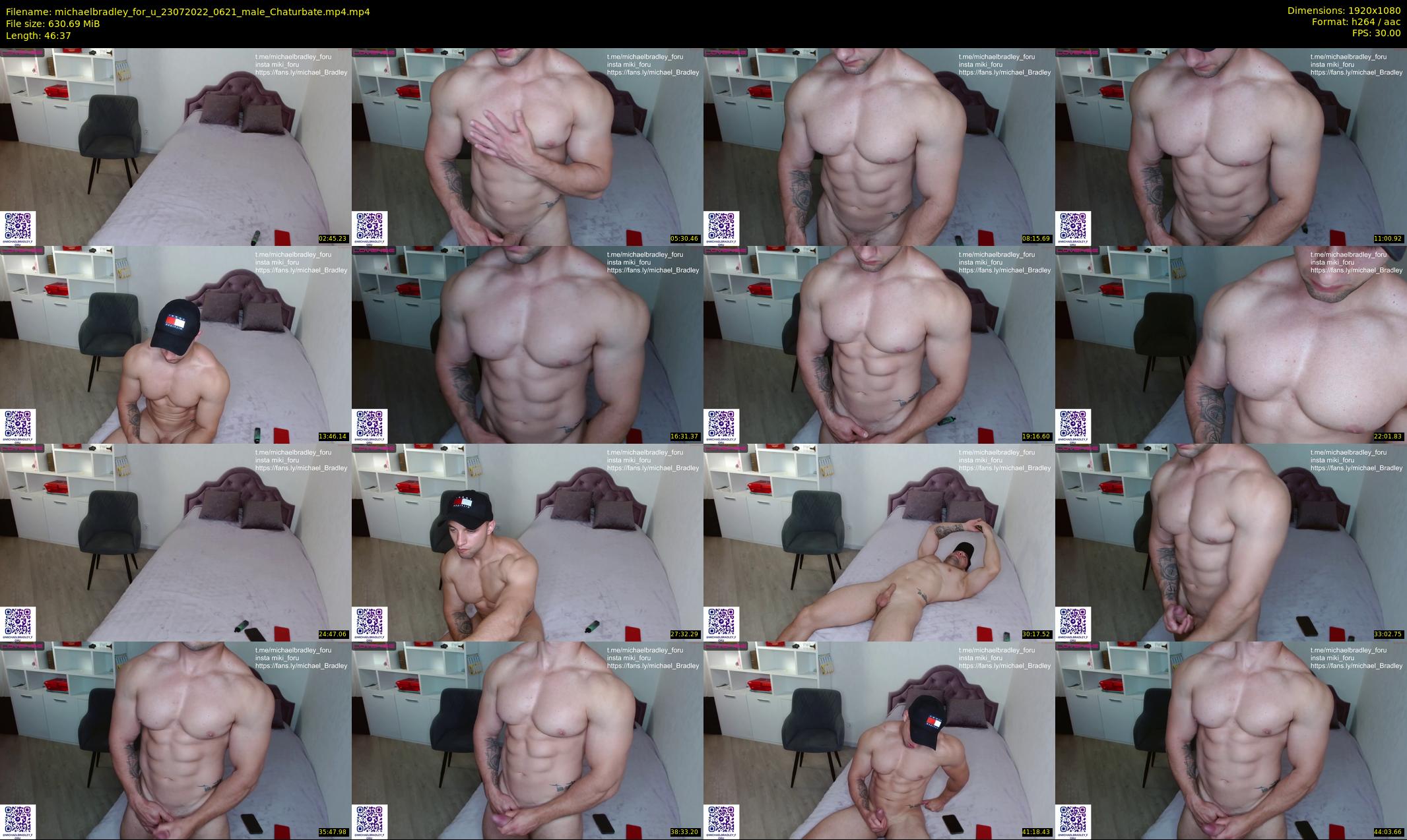 michaelbradley_for_u — 47 minute Chaturbate male cam show recording, 1080p, Jul 23, 2022