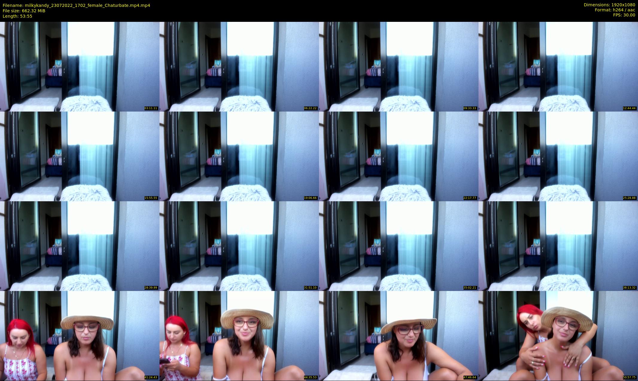 milkykandy — 54 minute Chaturbate female cam show recording, 1080p, Jul 23, 2022