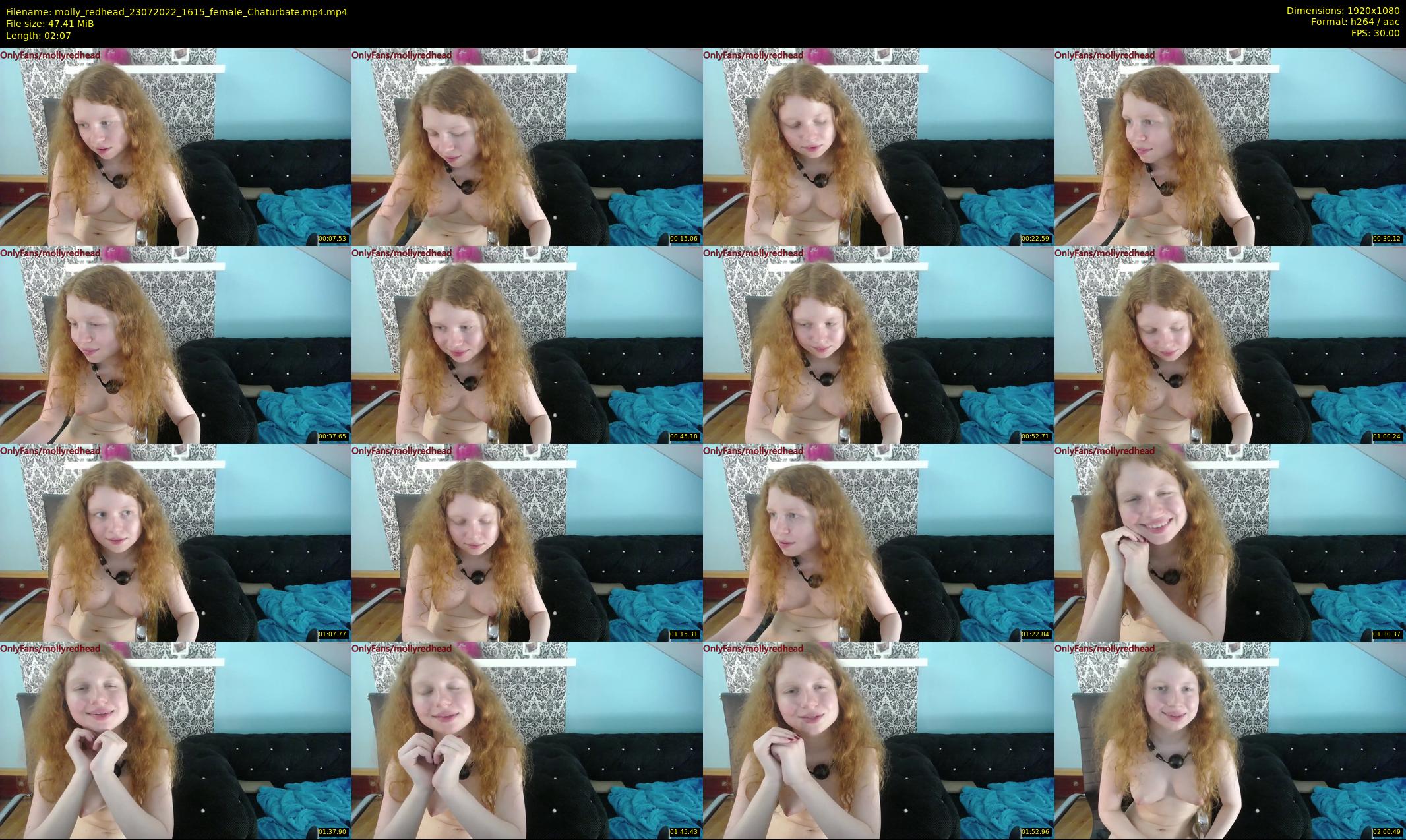 molly_redhead — 3 minute Chaturbate female cam show recording, 1080p, Jul 23, 2022