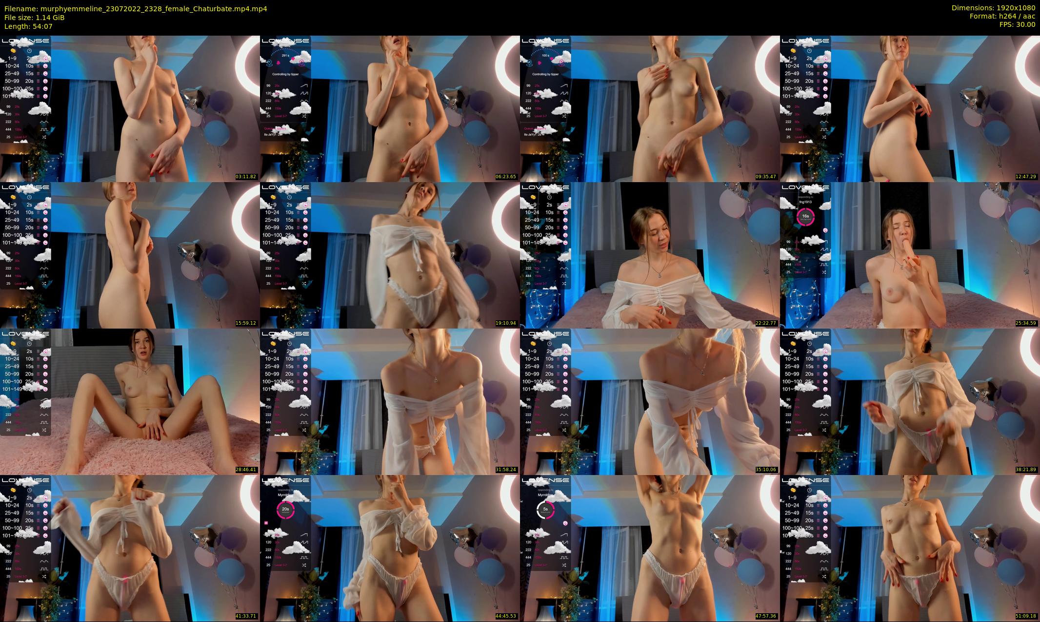 murphyemmeline — 55 minute Chaturbate female cam show recording, 1080p, Jul 23, 2022