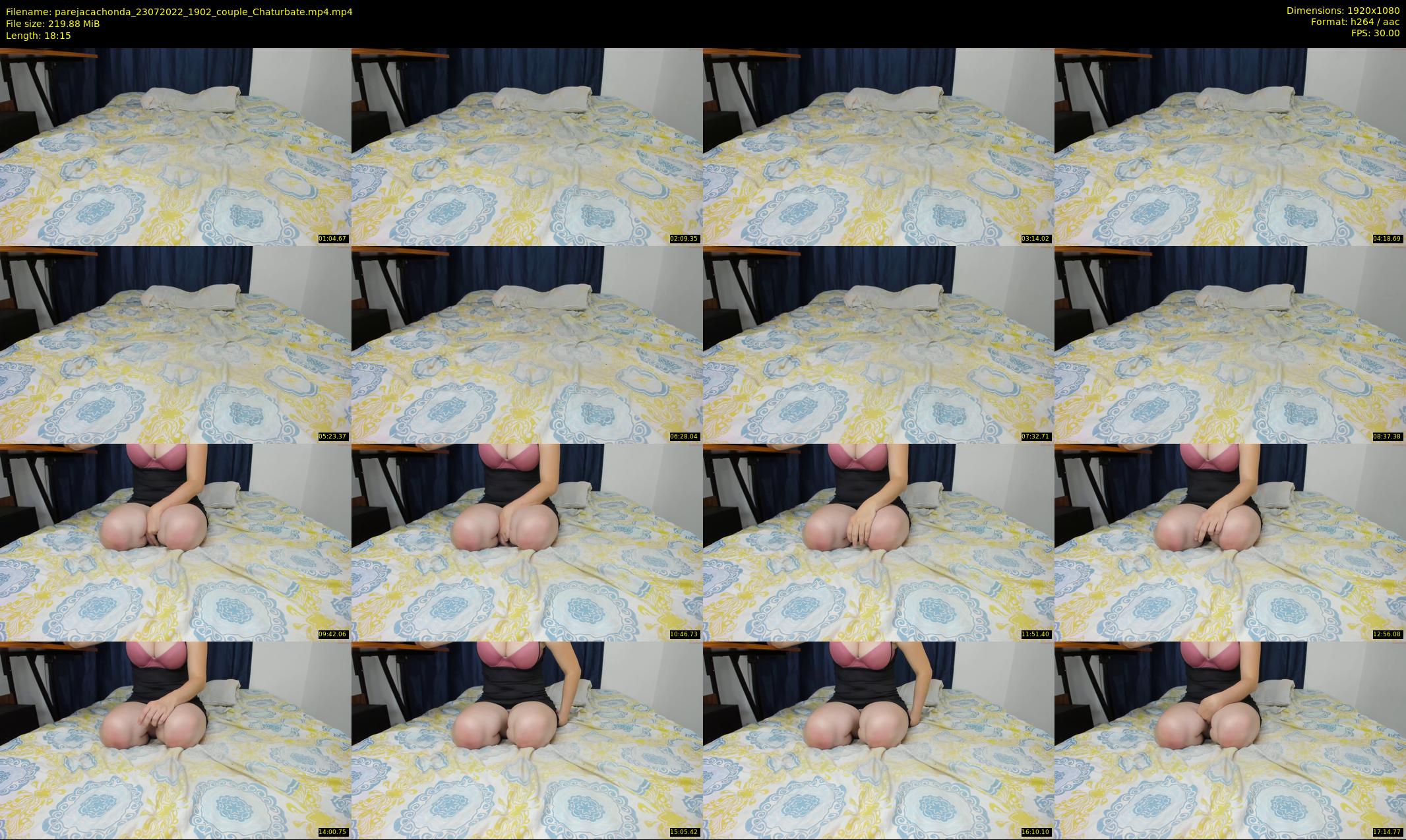 parejacachonda — 19 minute Chaturbate couple cam show recording, 1080p, Jul 23, 2022